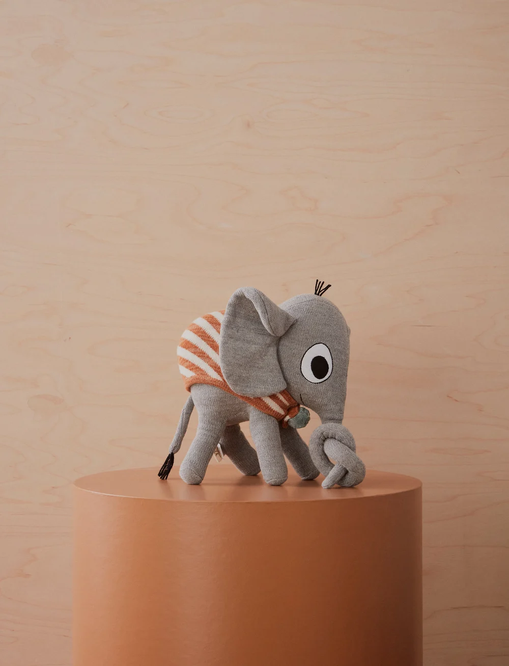 OYOY MINI - Henry Elephant - tøjdyr - grey - 0