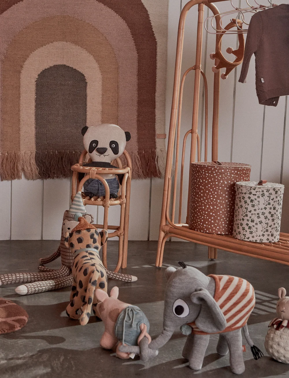 OYOY MINI - Henry Elephant - tøjdyr - grey - 3