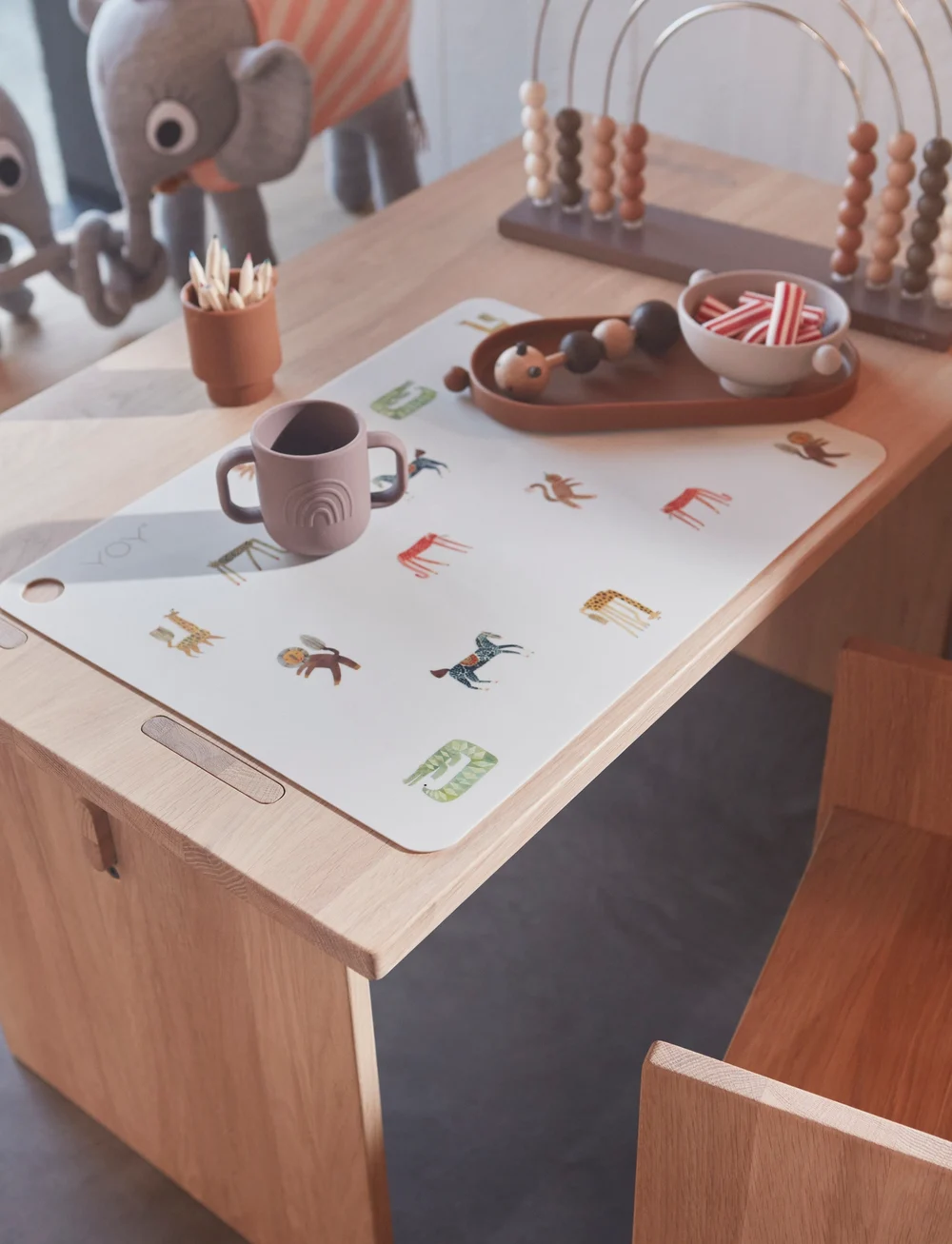 OYOY MINI - Arca Table - lauad - nature - 4