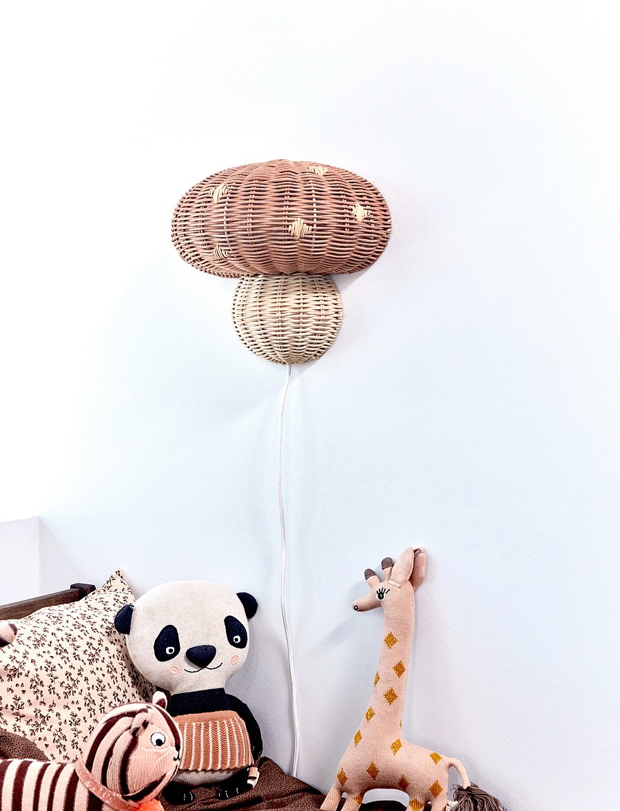 OYOY MINI - Mushroom Wall Lamp (EU) - nature - 2