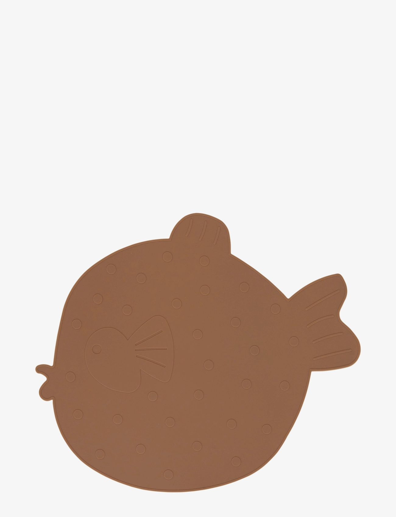 OYOY MINI Placemat Little Finn Braun - 47.5X40.3X0.2CMx47.5 - Kinder