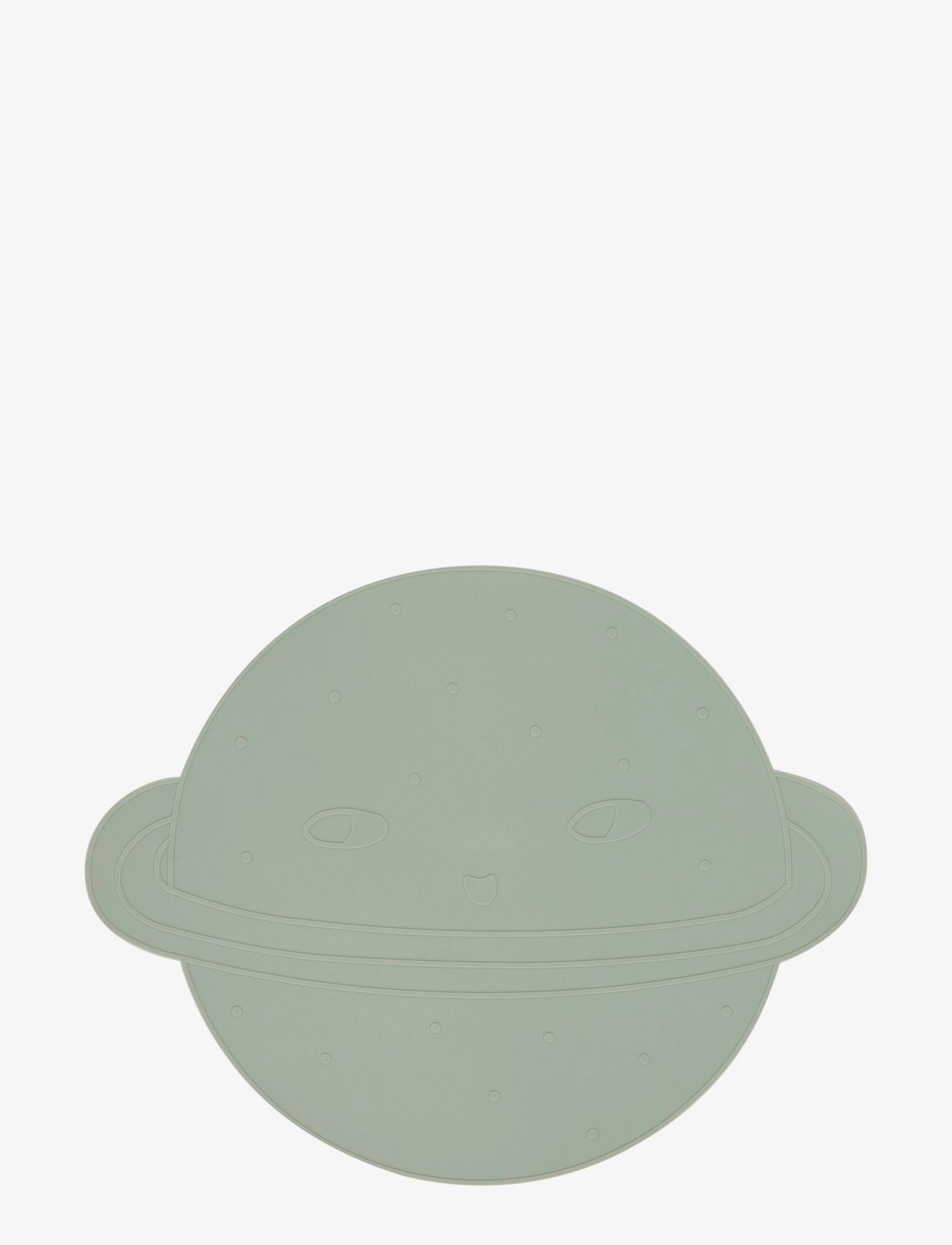 OYOY MINI Placemat Planet, 45.3X36.1X0.2 cm x 45.3, Green, Baby Feeding > Baby Placemats, Børn