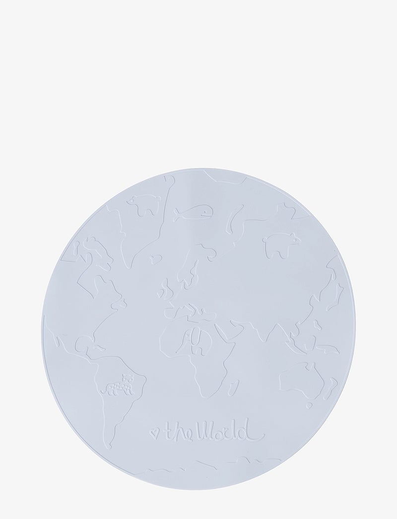 OYOY MINI - Placemat The World - stalo kilimėliai - ice blue - 1