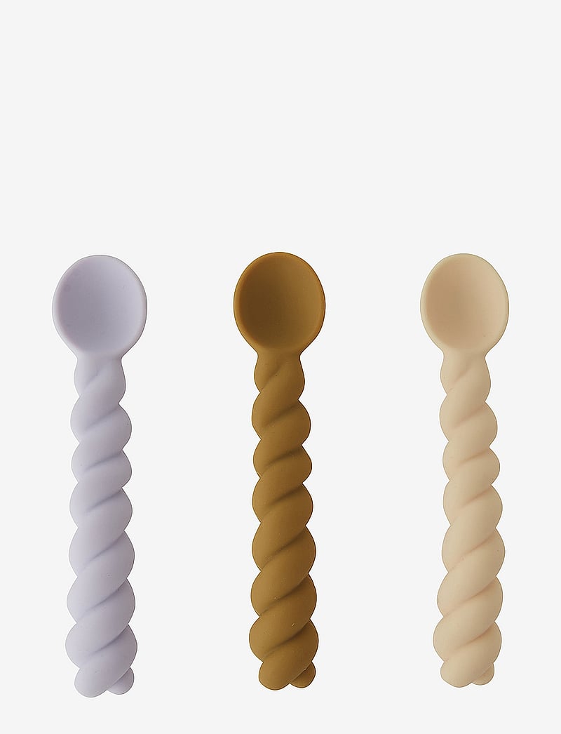 OYOY MINI - Mellow - Spoon - Pack of 3 - söögiriistad - lavender / vanilla / light rubber - 1