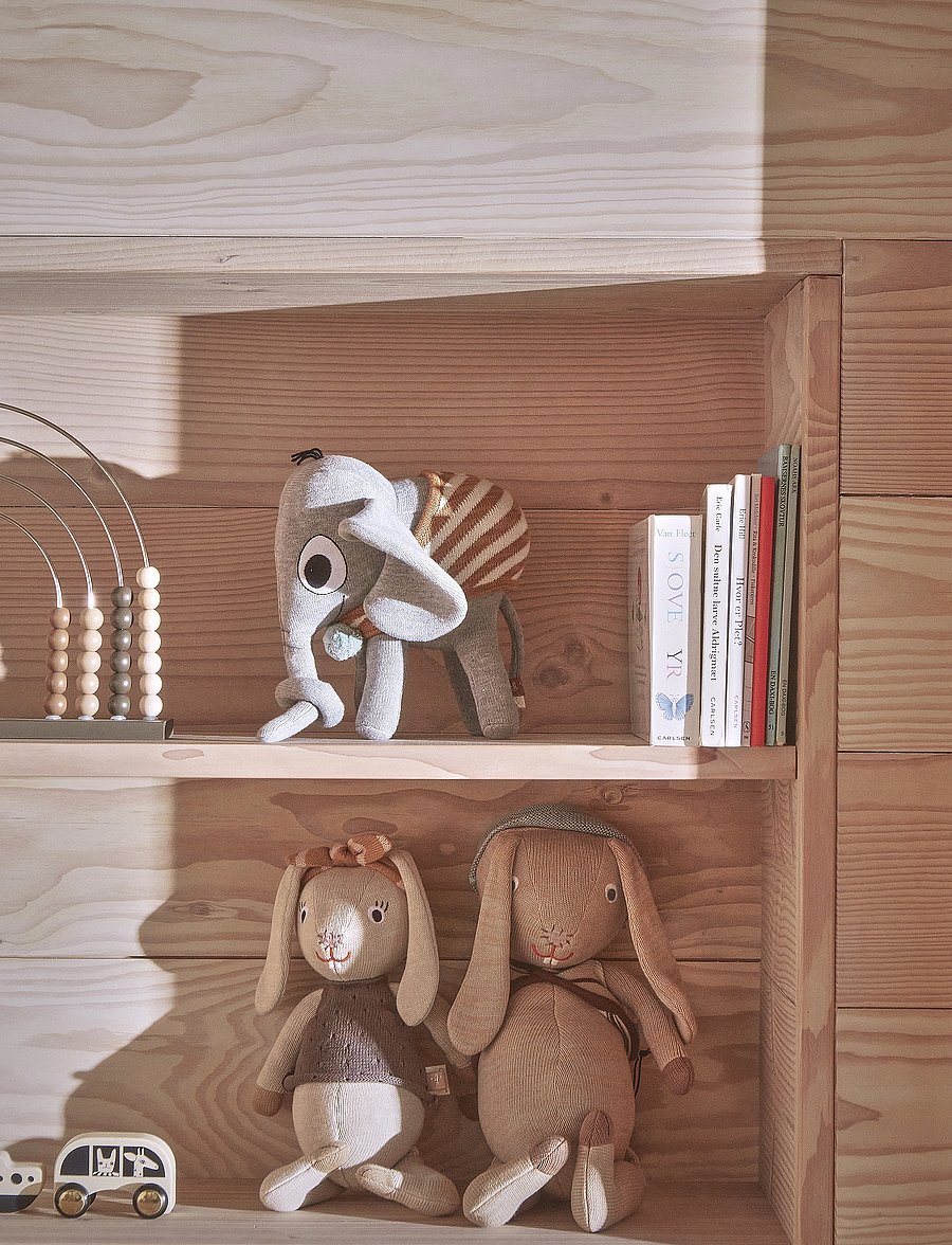 OYOY MINI - Jojo Rabbit - kuscheltiere - light khaki - 0