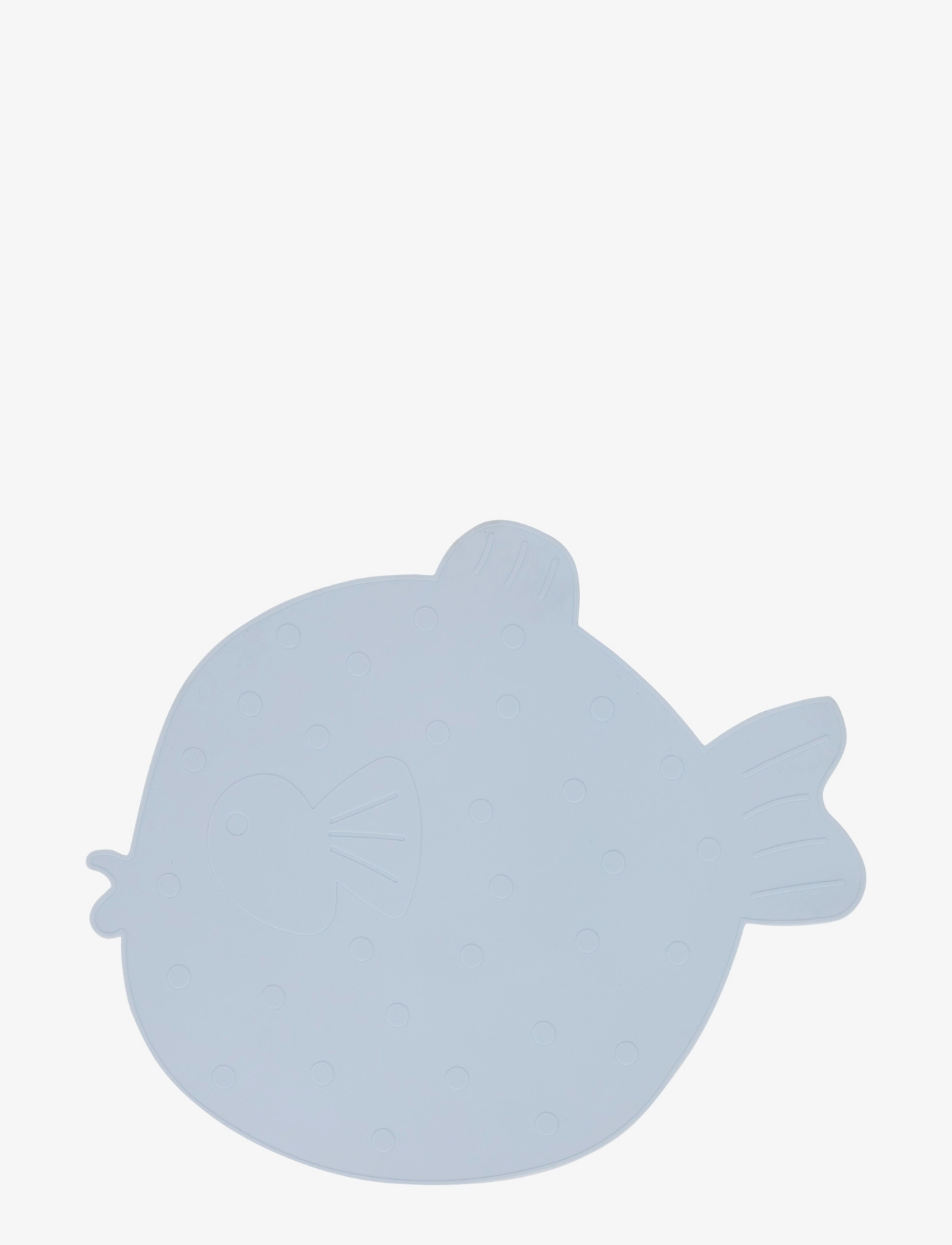 OYOY MINI Placemat Little Finn, 47.5X40.3X0.2 cm x 47.5, Meal Time, Blau - Placemats & Coasters, Kinder