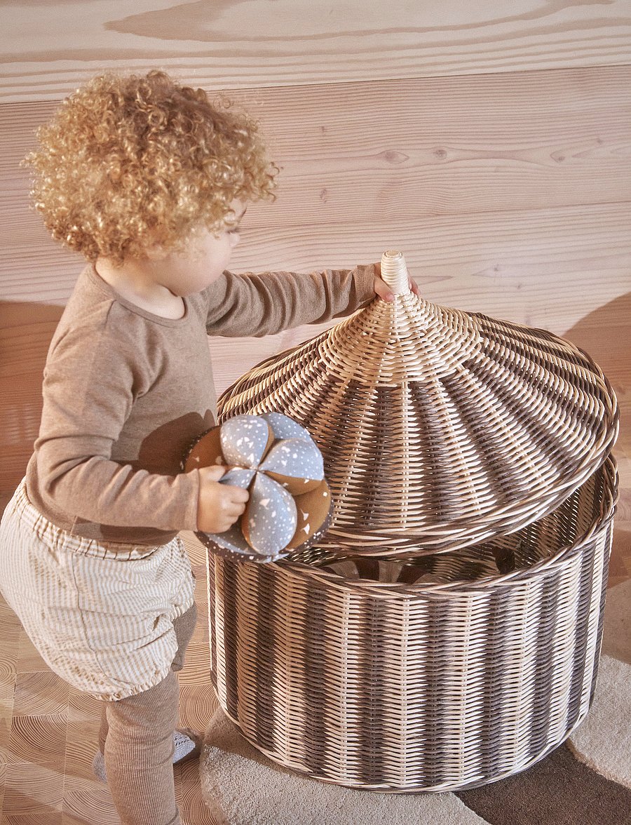 OYOY MINI - Circus Basket - Set of 2 - nutmeg - 2