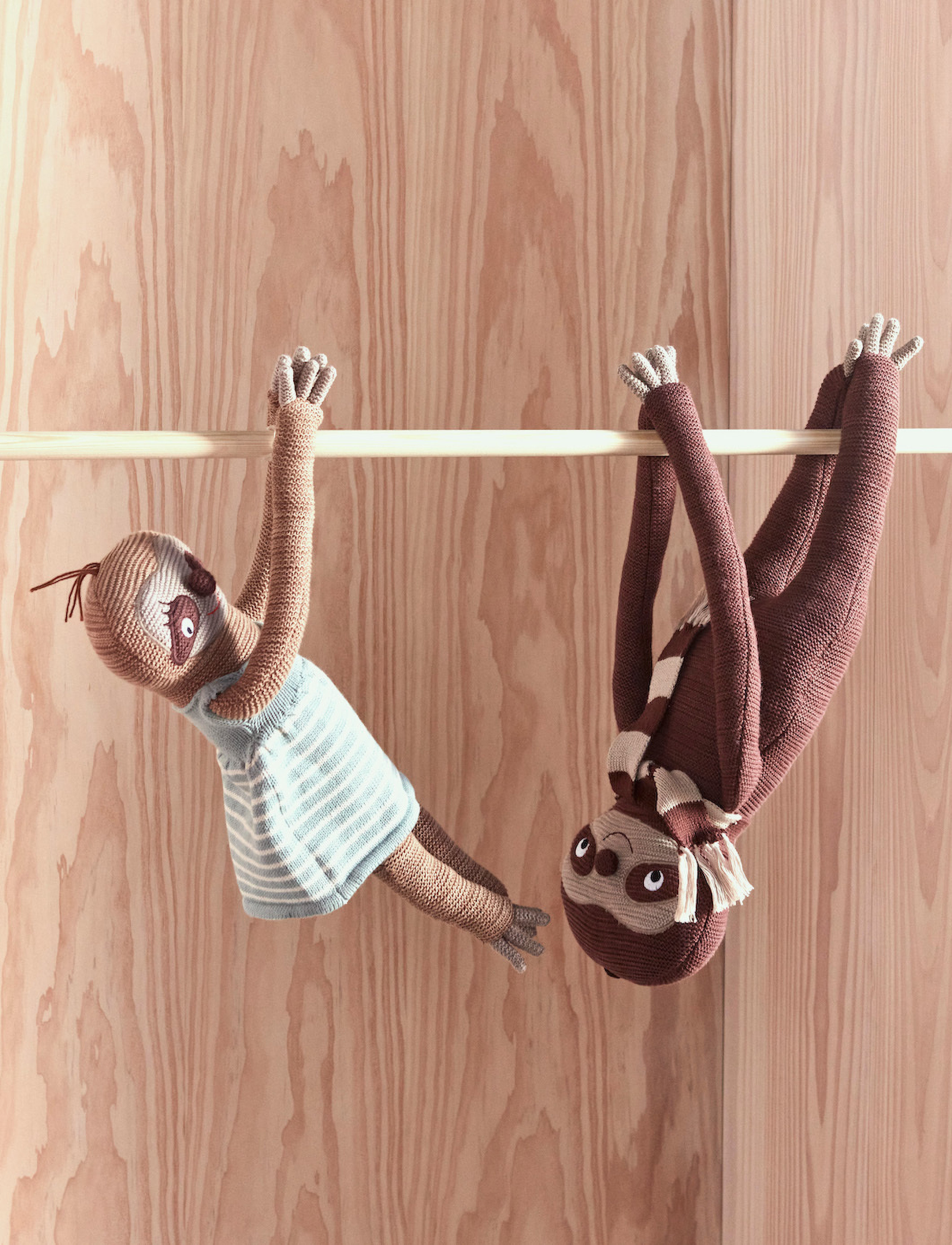 OYOY MINI - Hanna Sloth - plīša dzīvnieki - caramel - 4