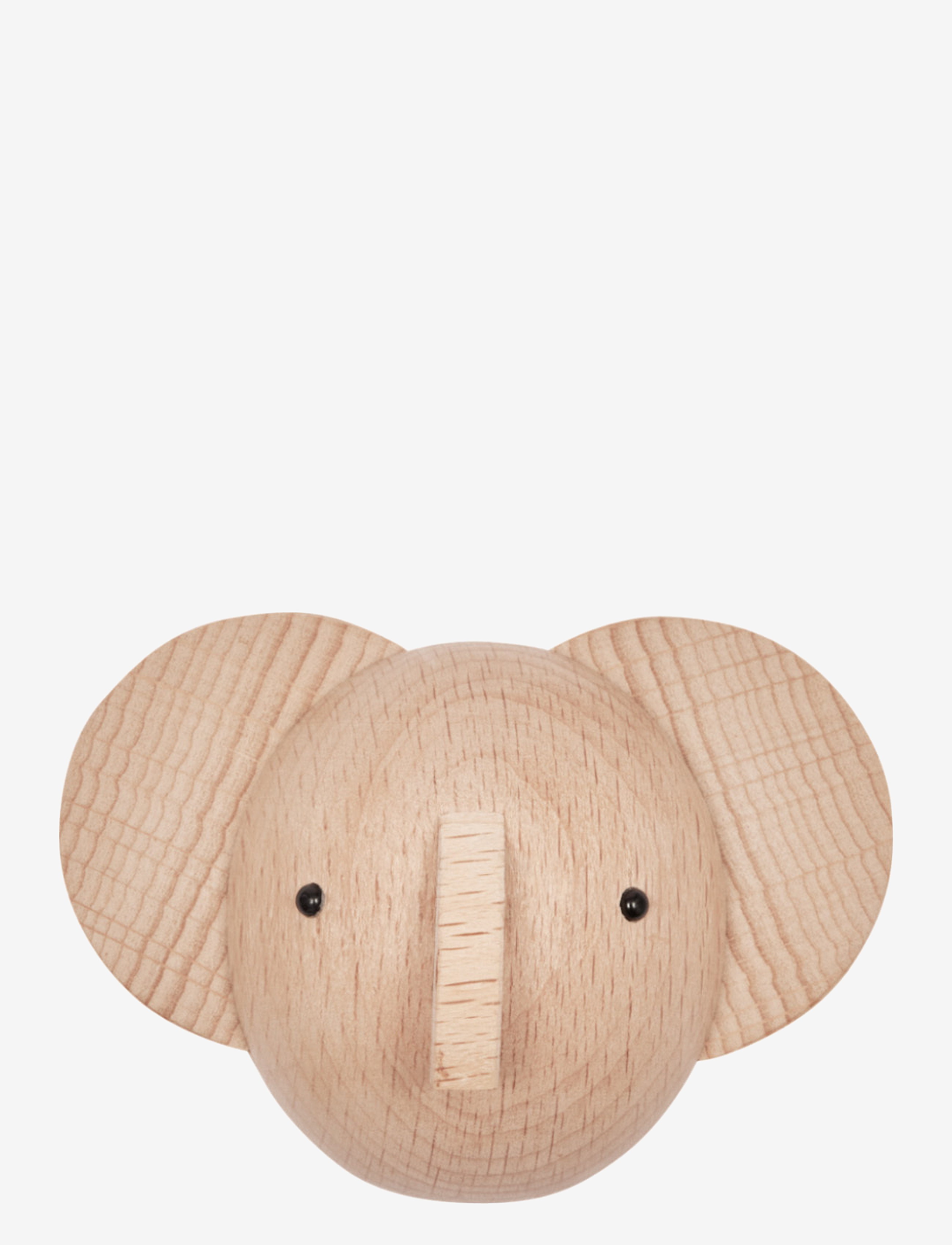 OYOY MINI Mini Hook  Elephant - Opbevaring - NATURE / cream