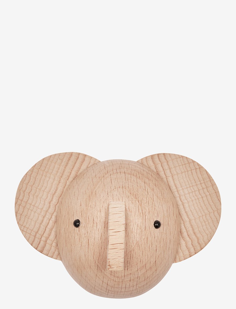 OYOY MINI - Mini Hook Elephant - krókar - nature - 1