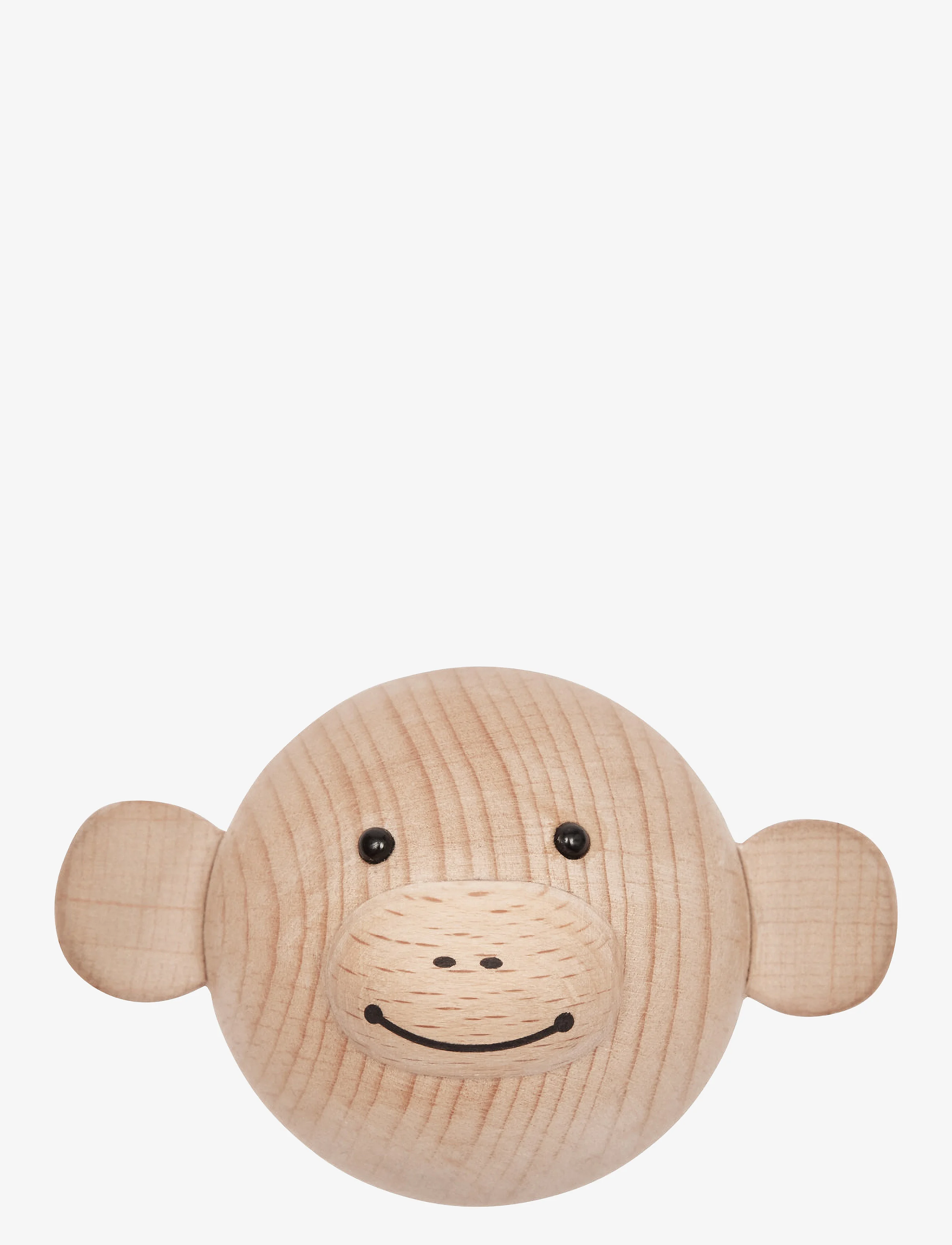 OYOY MINI Mini Hook  Monkey - Hooks & Knobs - NATURE / beige