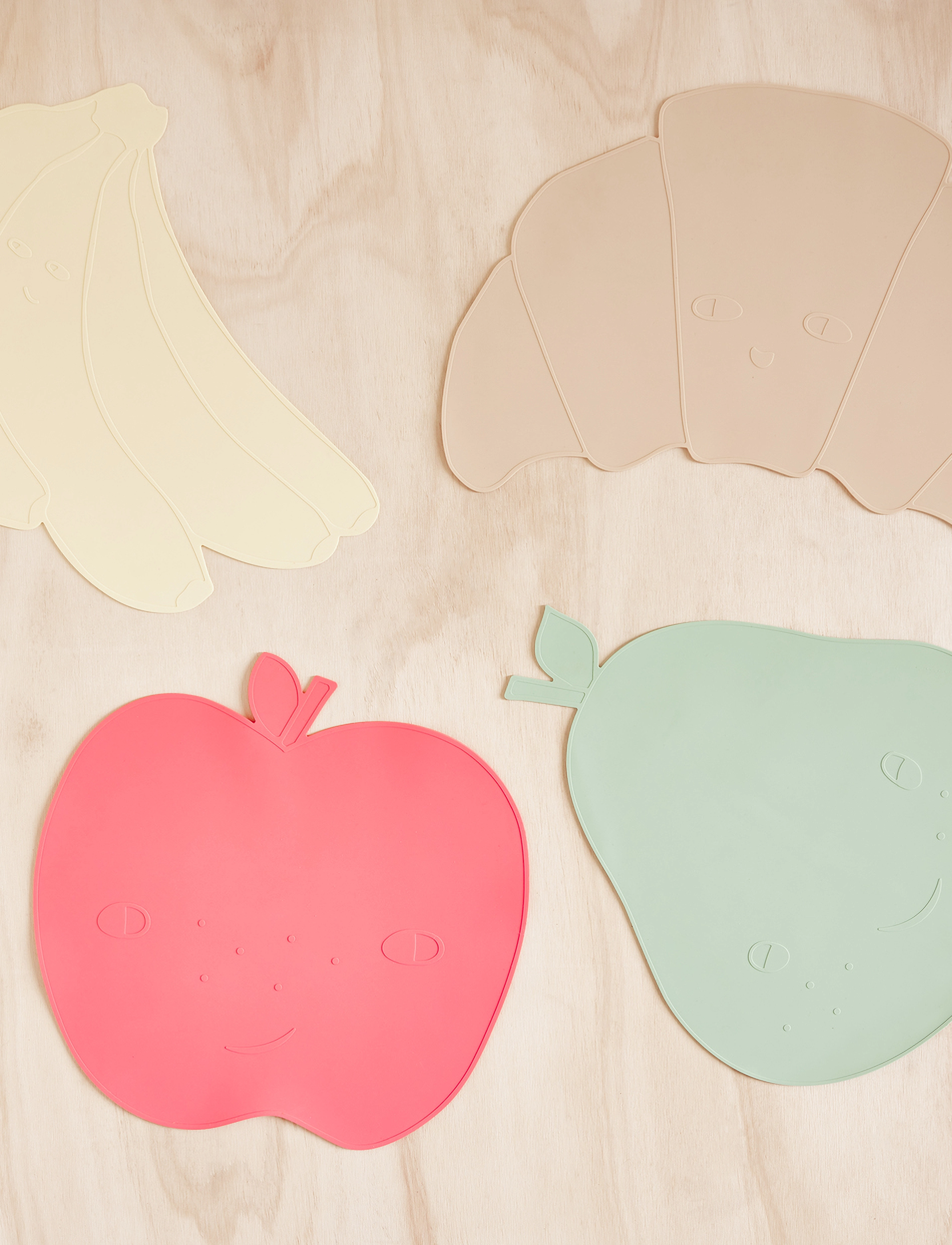OYOY MINI Placemat Croissant, One Size, Beige, Måltid > Dækkeservietter Og Bordskånere, Børn