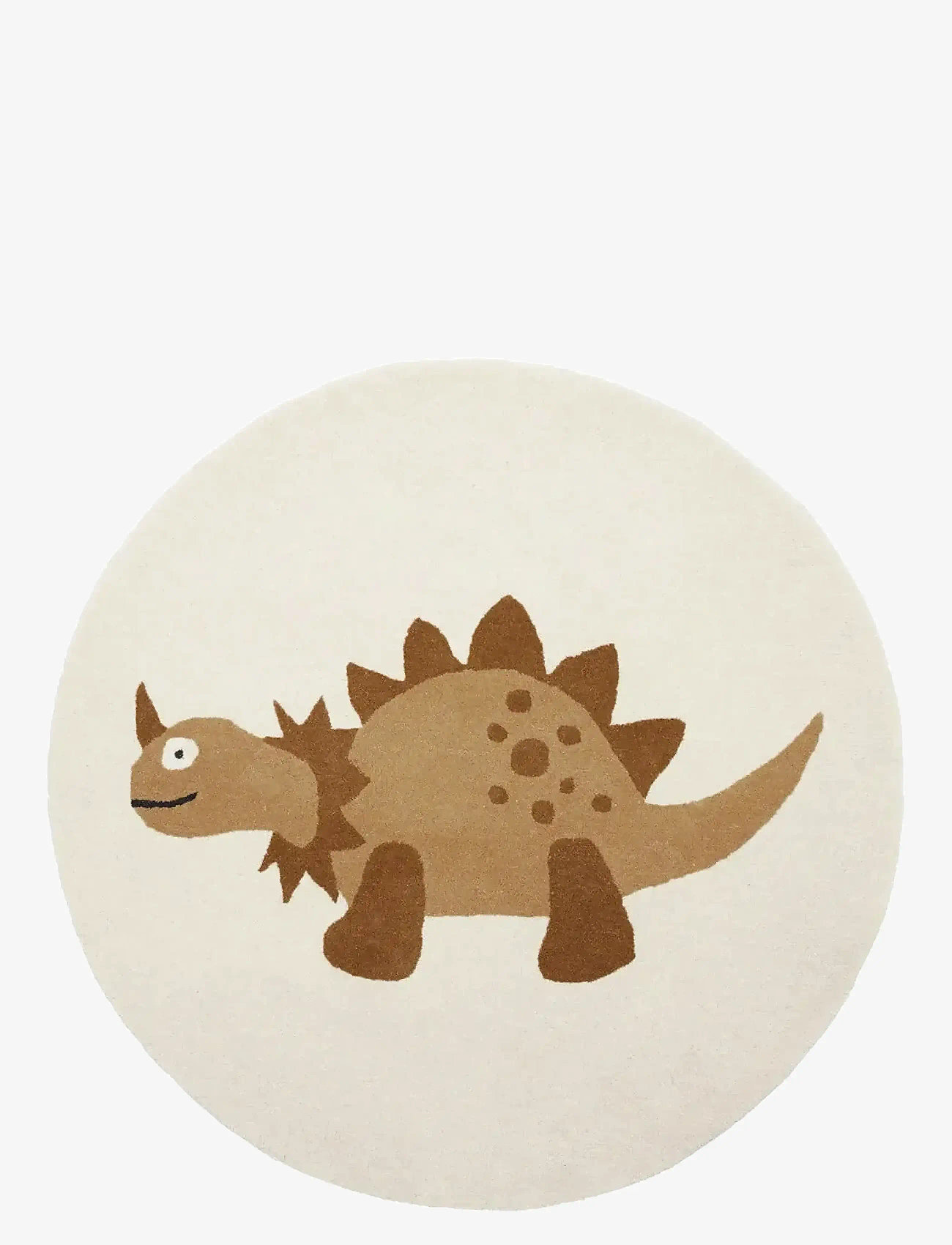 OYOY MINI - Billy Dino Rug - round rugs - saffron - 1