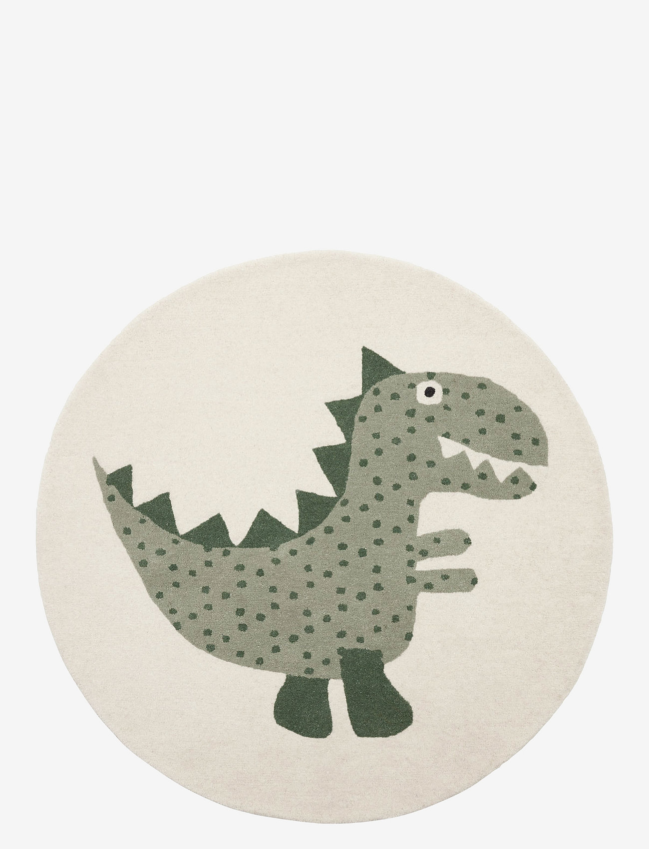 OYOY MINI - Theo Dino Rug - runde tæpper - green - 1