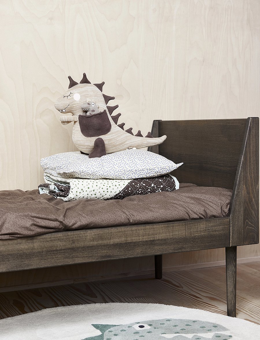 OYOY MINI - Theo Dino Rug - runde teppiche - green - 2