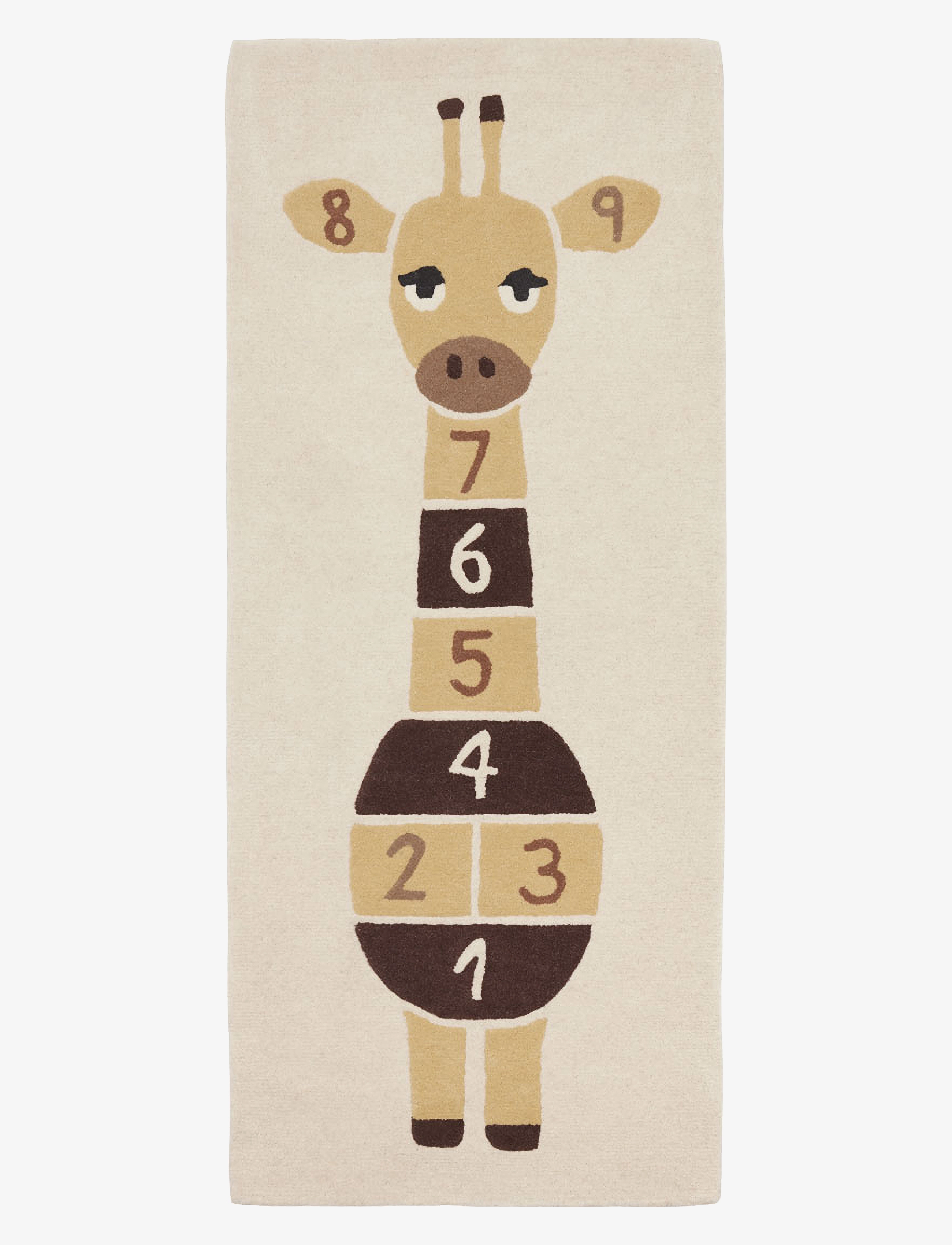 OYOY MINI Giraf Hopscotch Rug - Tæpper - YELLOW / multi