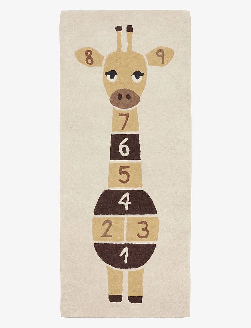 OYOY MINI - Giraf Hopscotch Rug - ristkülikukujulised vaibad - yellow - 2