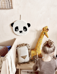 OYOY MINI - Panda Miniature Wallhanger - wand-deko - white/black - 0