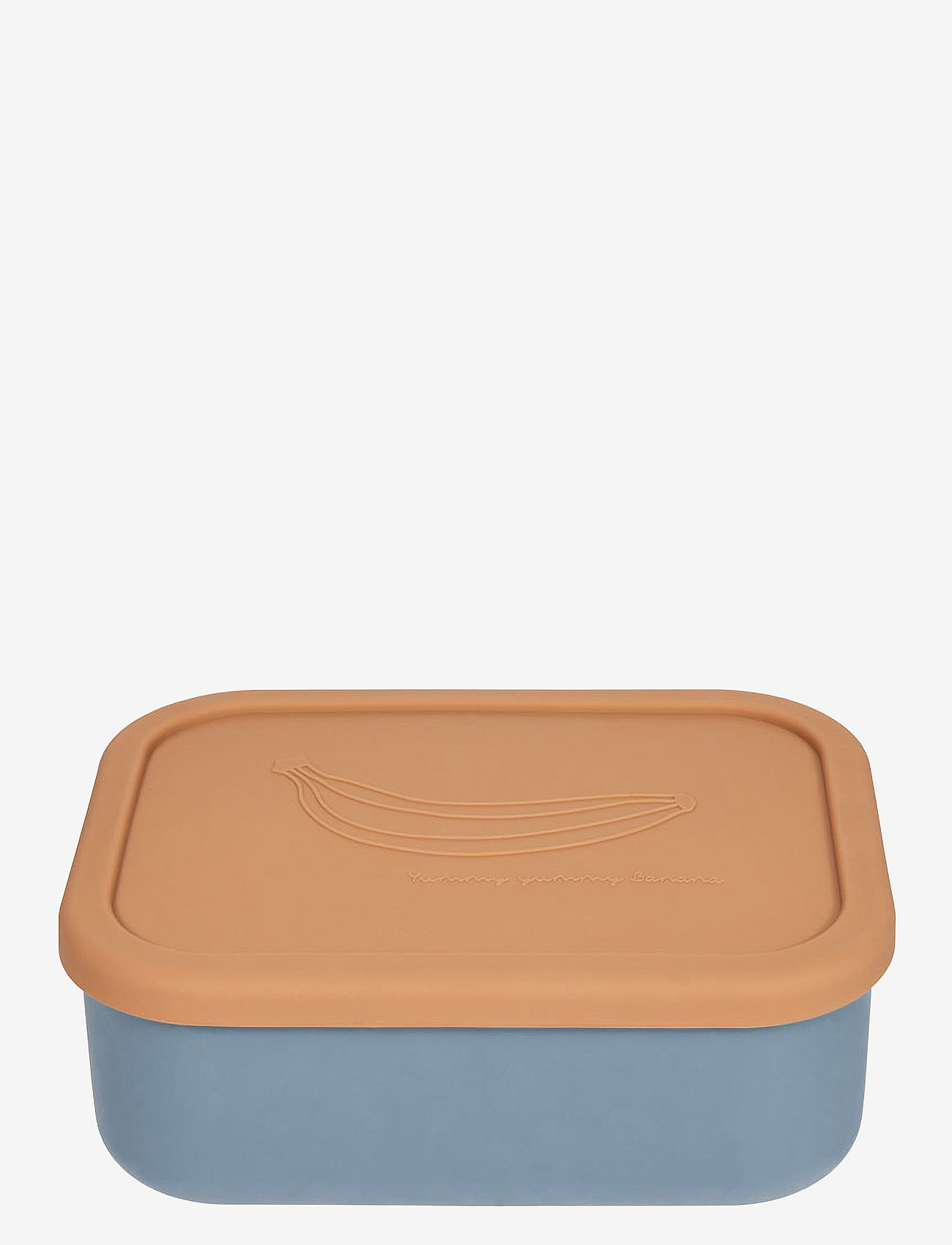 OYOY MINI - Yummy Lunch Box - Large - najniższe ceny - fudge/blue - 0