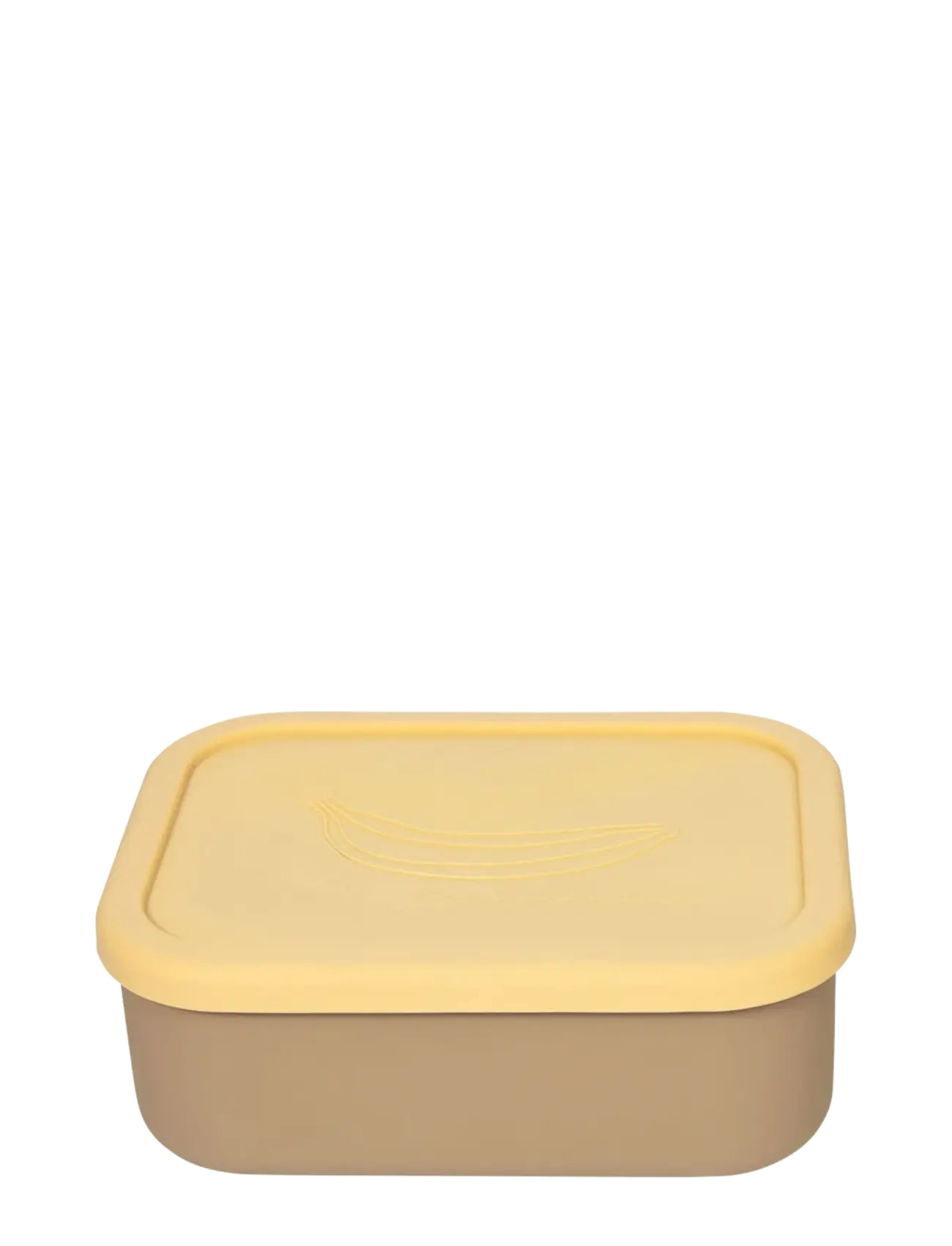 OYOY MINI Yummy Lunch Box - Large - OYOY MINI - CAMEL/YELLOW / yellow