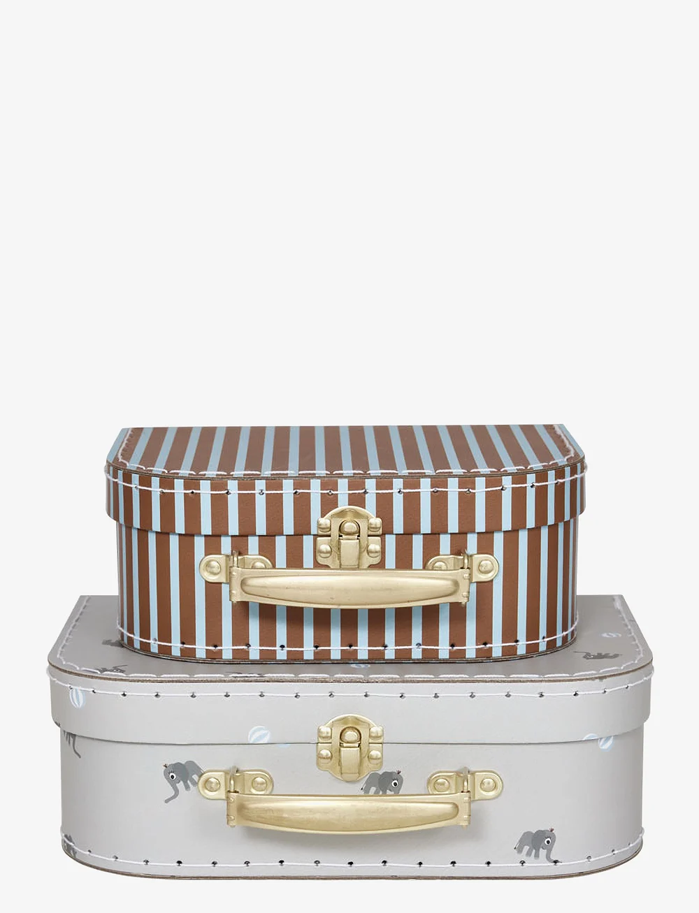 OYOY MINI - Mini Suitcase - Set of 2 - storage baskets - paleblue - 1