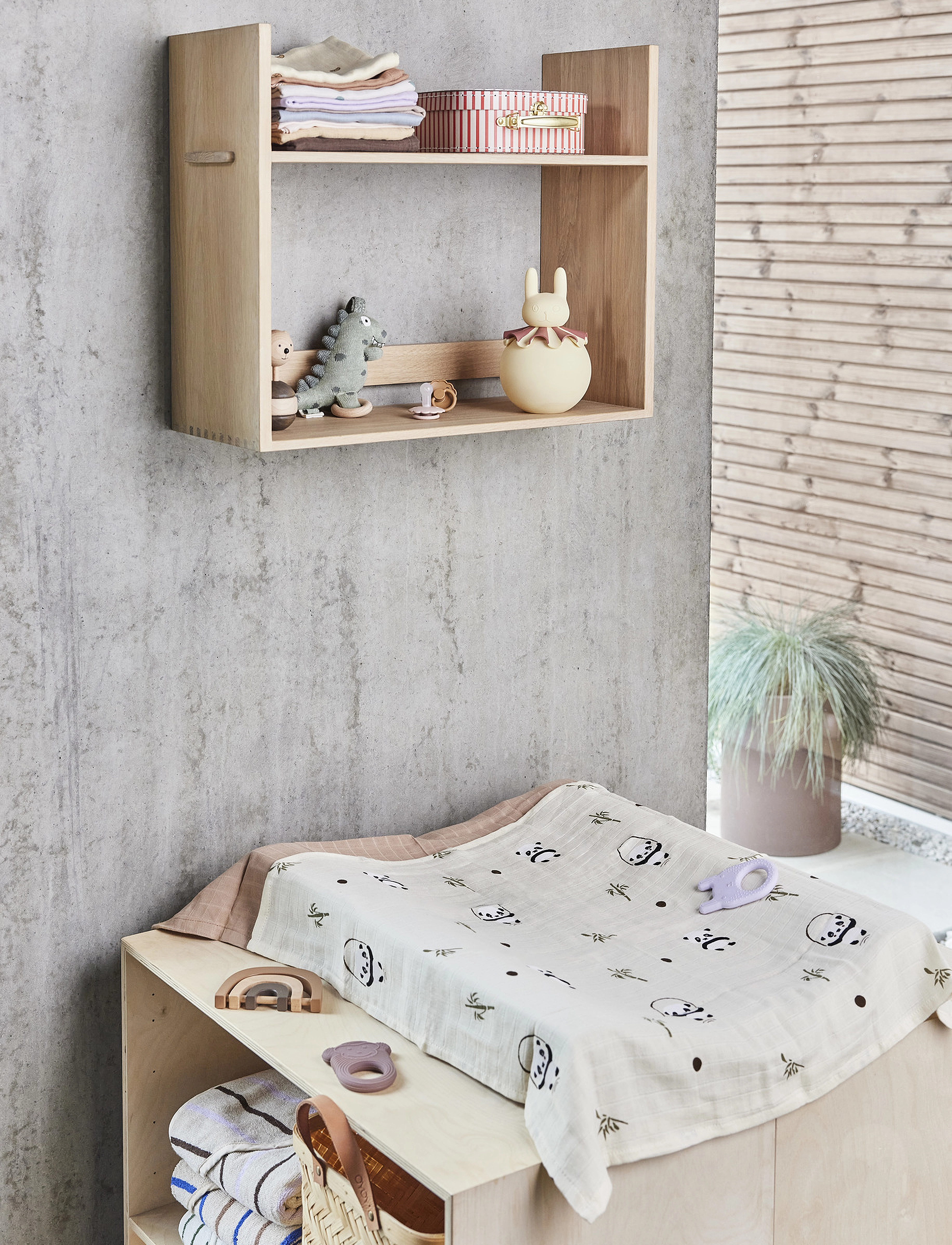 OYOY MINI Mini Suitcase - Set Of 2, One Size, Multi/patterned, Opbevaring > Opbevaringskasser, Børn