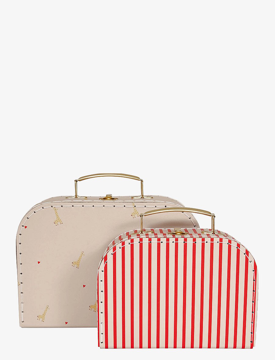 OYOY MINI - Mini Suitcase - Set of 2 - aufbewahrungskörbe - yellow - 2