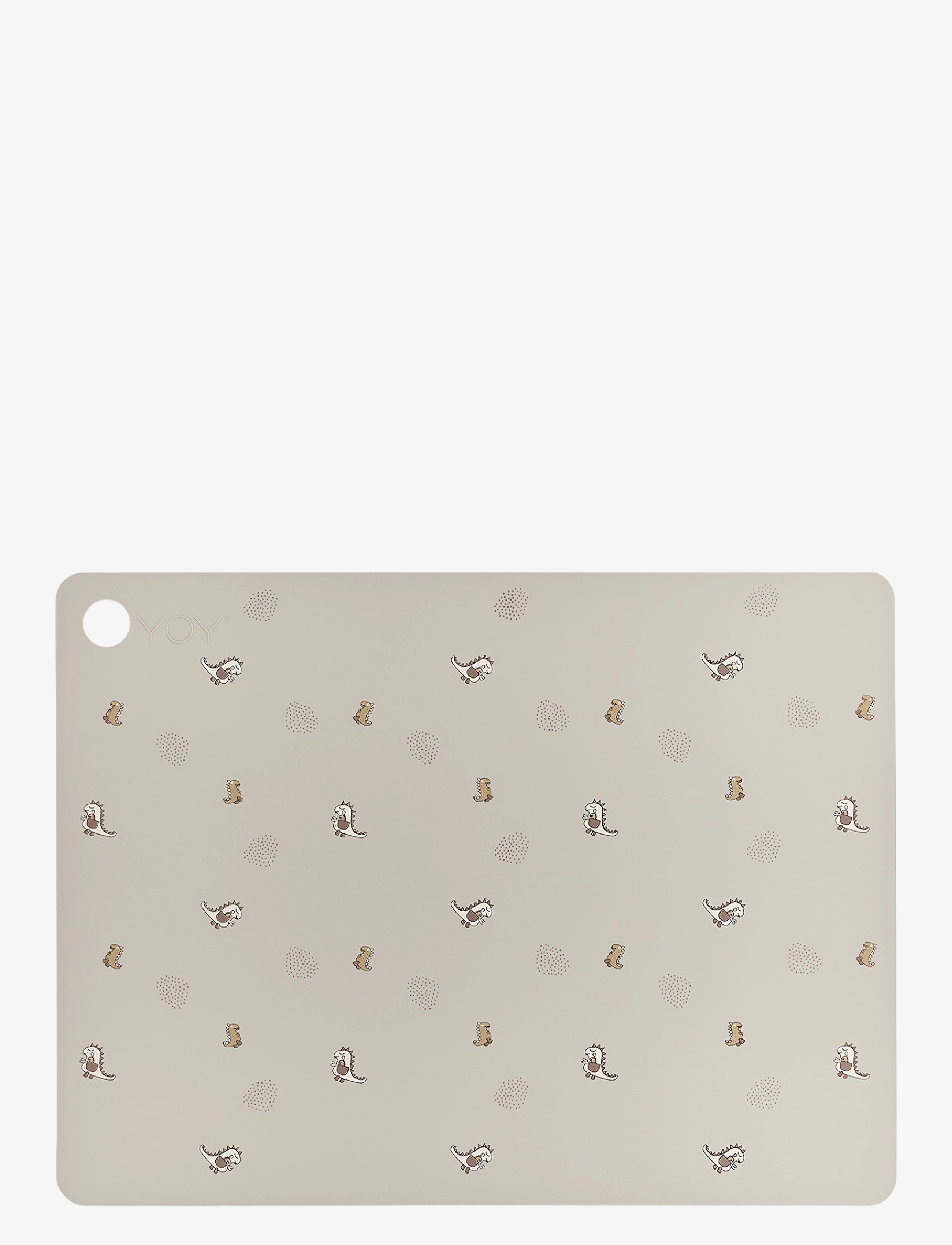 OYOY MINI Placemat Dina Dino Cream - 34X45X0.20CMx34 - Kinder