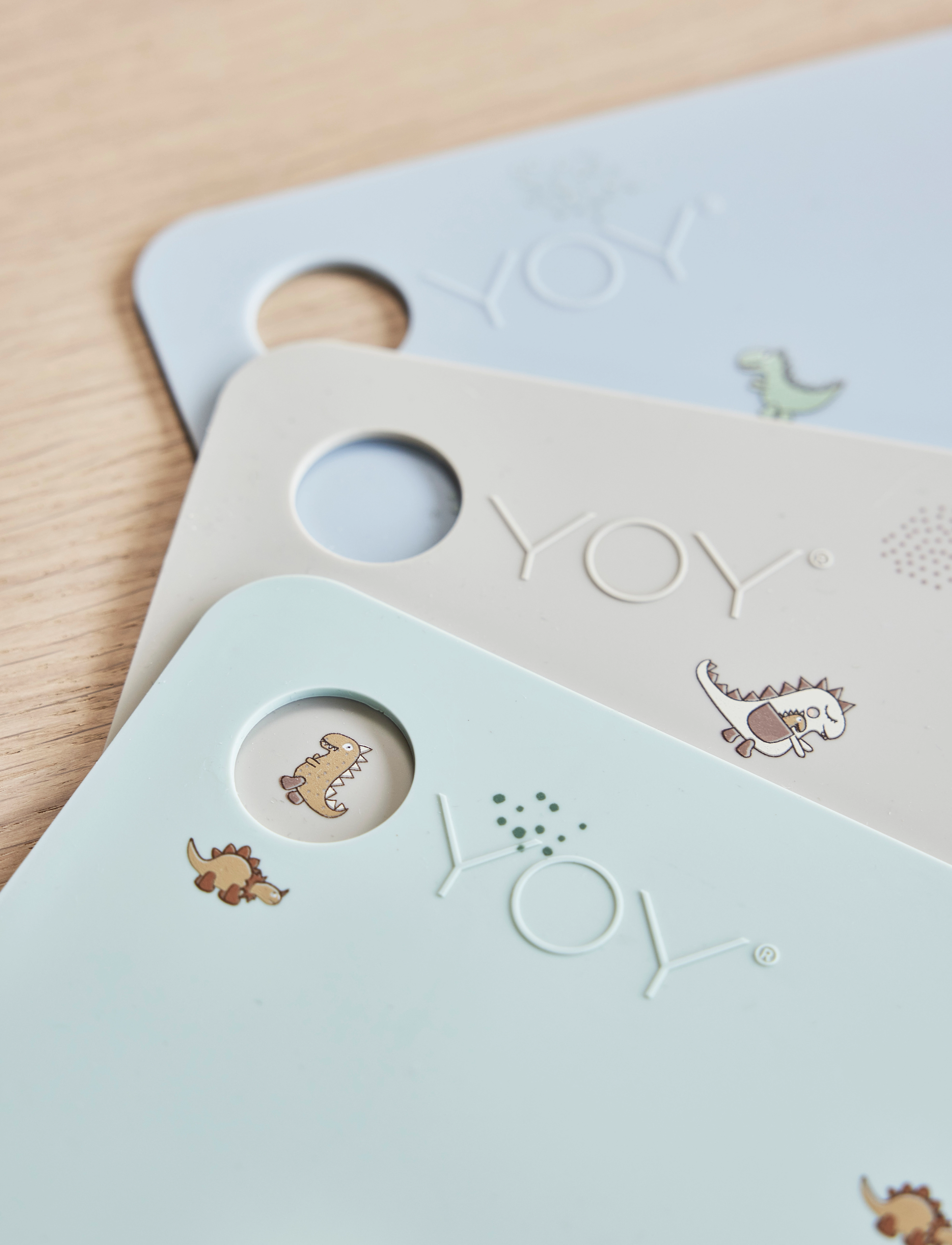 OYOY MINI - Placemat Dina Dino - dækkeservietter - clay - 4