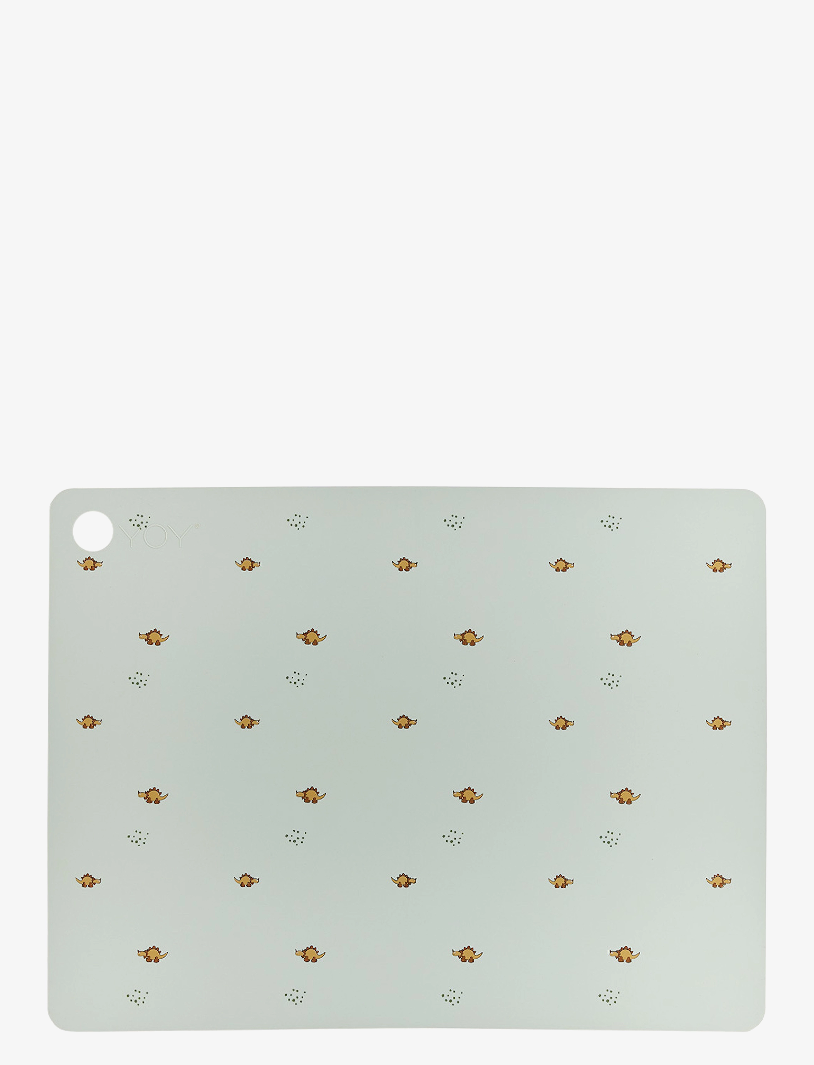 OYOY MINI Placemat Billy Dino Grün - 34X45X0.20CMx34 - Kinder