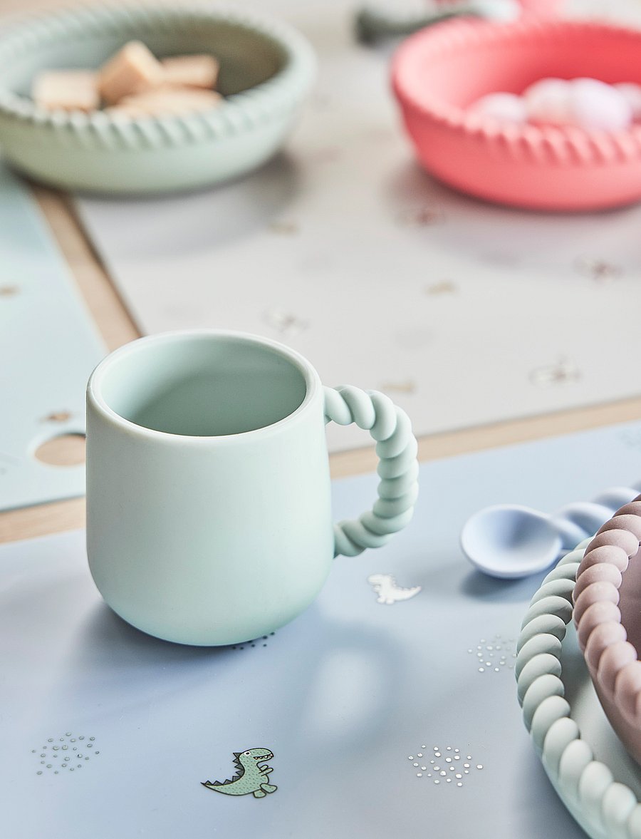 OYOY MINI - Placemat Theo Dino - deckchen - pale blue - 3