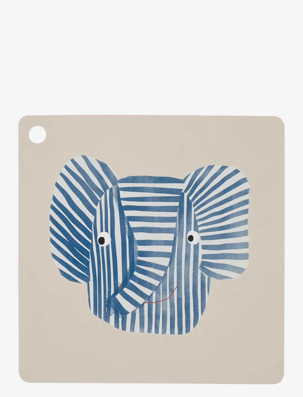 OYOY MINI - Placemat Erik Elephant - deckchen - blue - 1