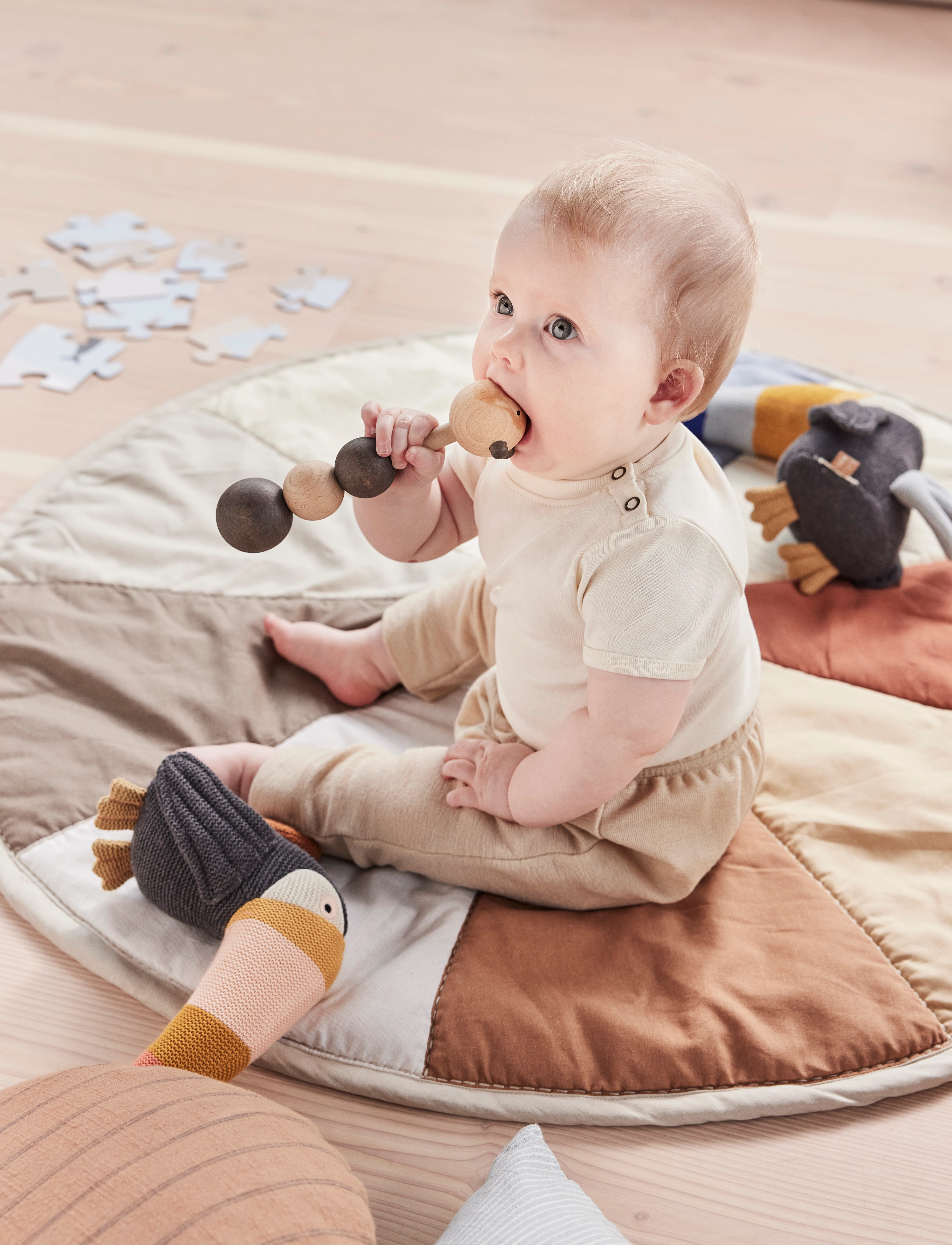 OYOY MINI - Moni Quilted Blanket - multi - 3