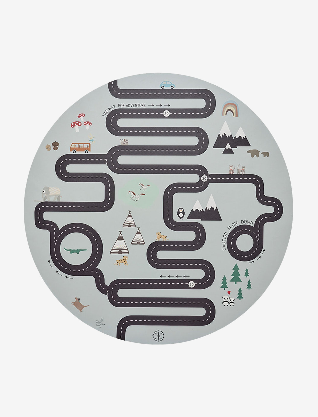 OYOY MINI - Adventure Chair & Playmat - højstole & tilbehør - multi - 1