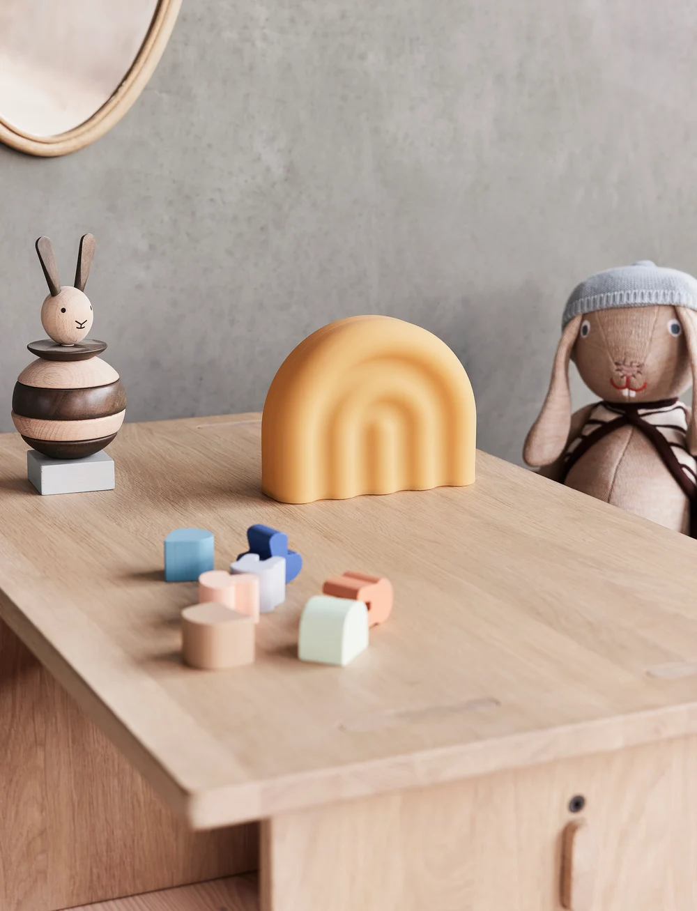 OYOY MINI - Rainbow Night Light - nachtlampen - light rubber - 0