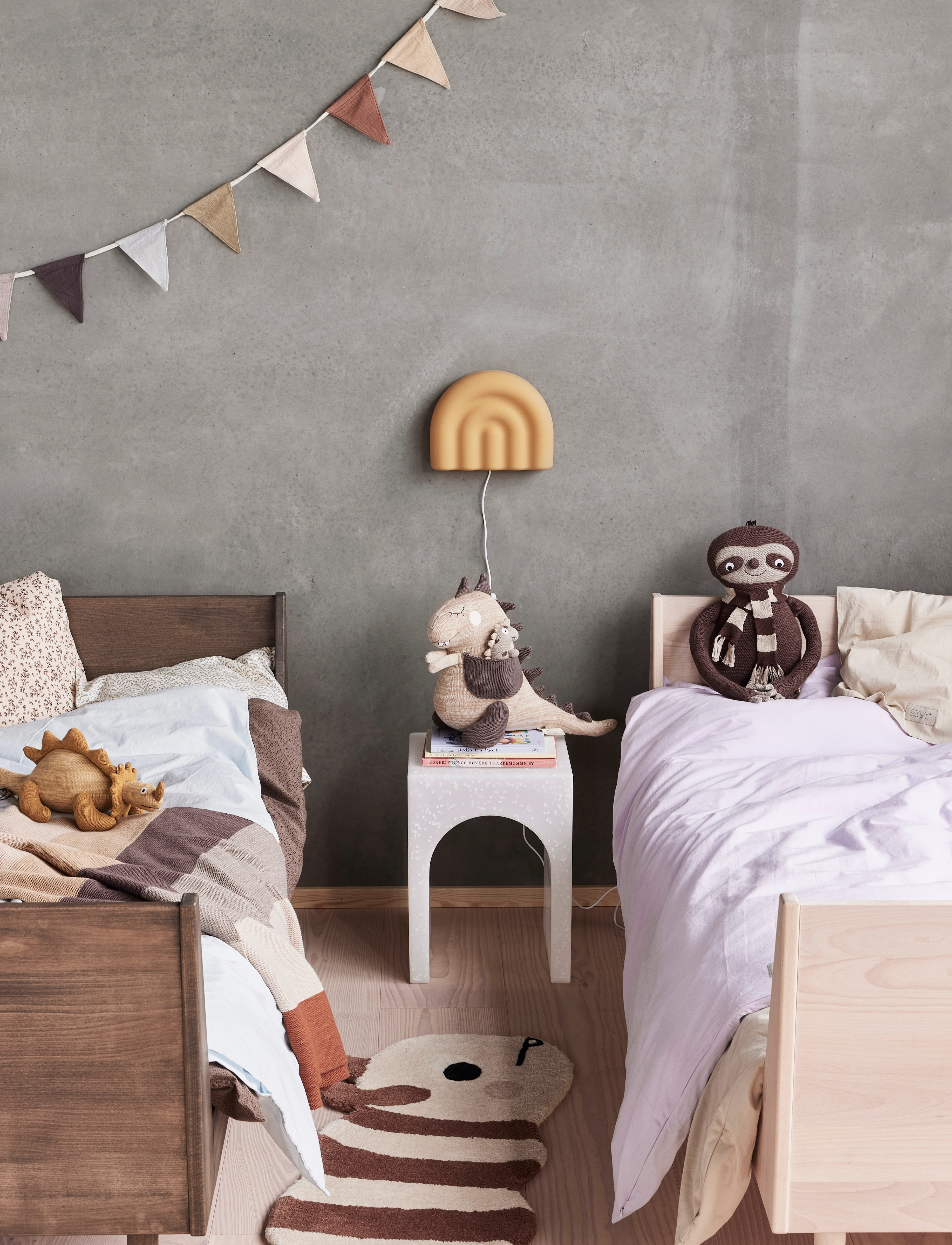OYOY MINI - Rainbow Wall Lamp (EU) - wall lamps - light rubber - 5