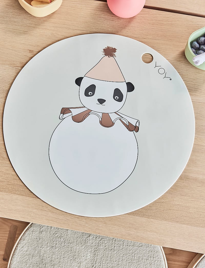 OYOY MINI - Placemat Panda Pompom - madalaimad hinnad - offwhite - 2