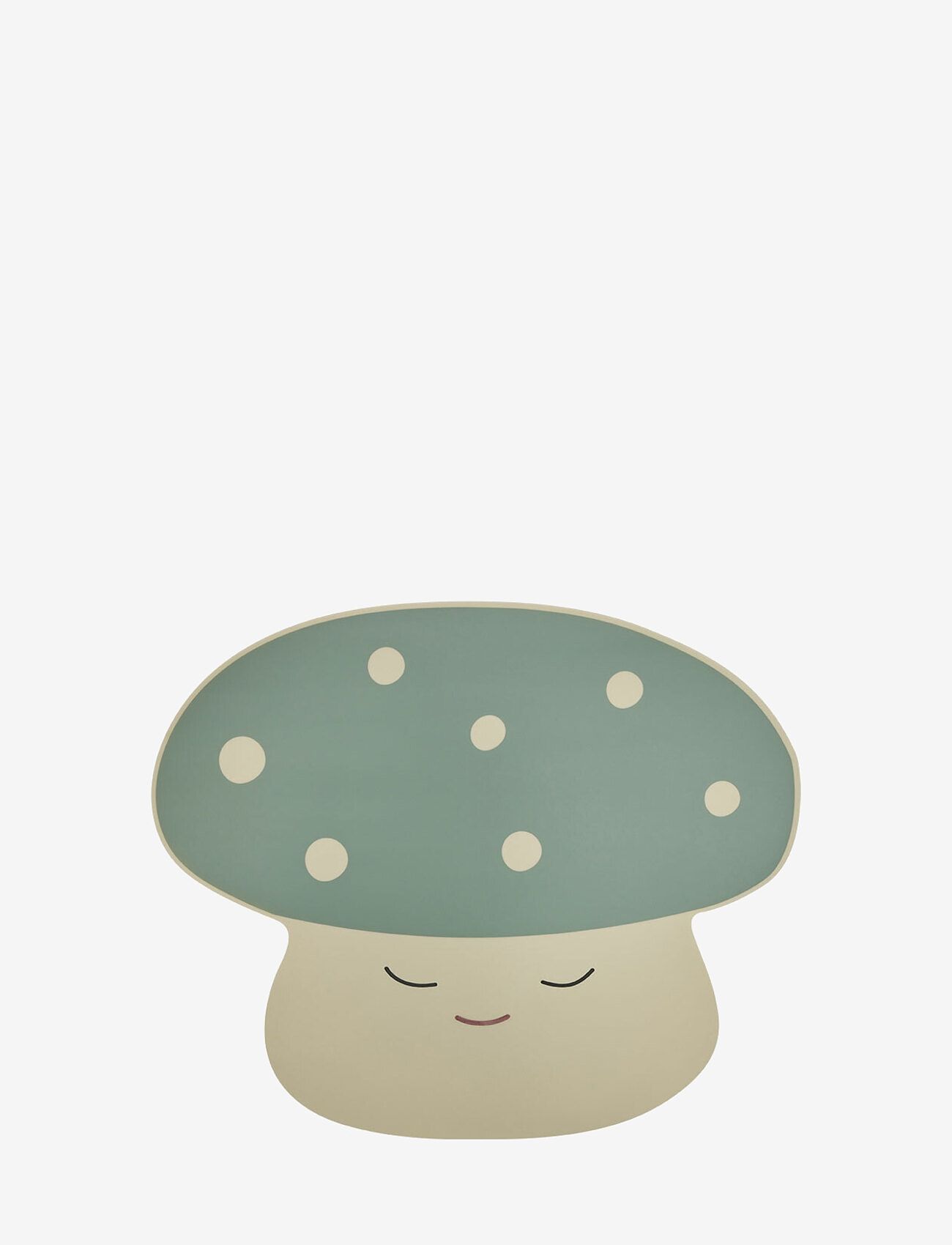 OYOY MINI - Placemat Mushroom - madalaimad hinnad - offwhite / pale green - 0