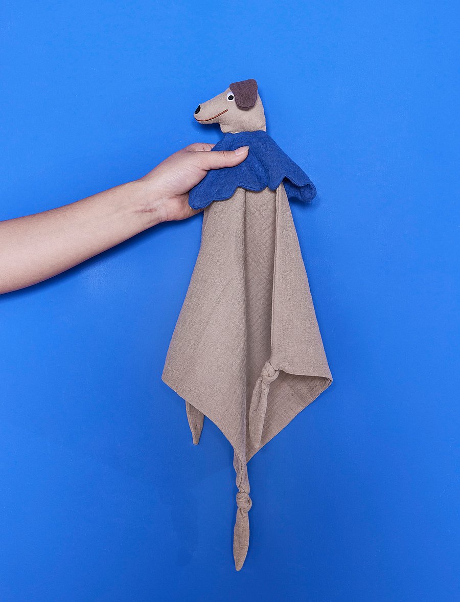 OYOY MINI - Hunsi Dog Cuddle Cloth - laveste priser - light brown - 1