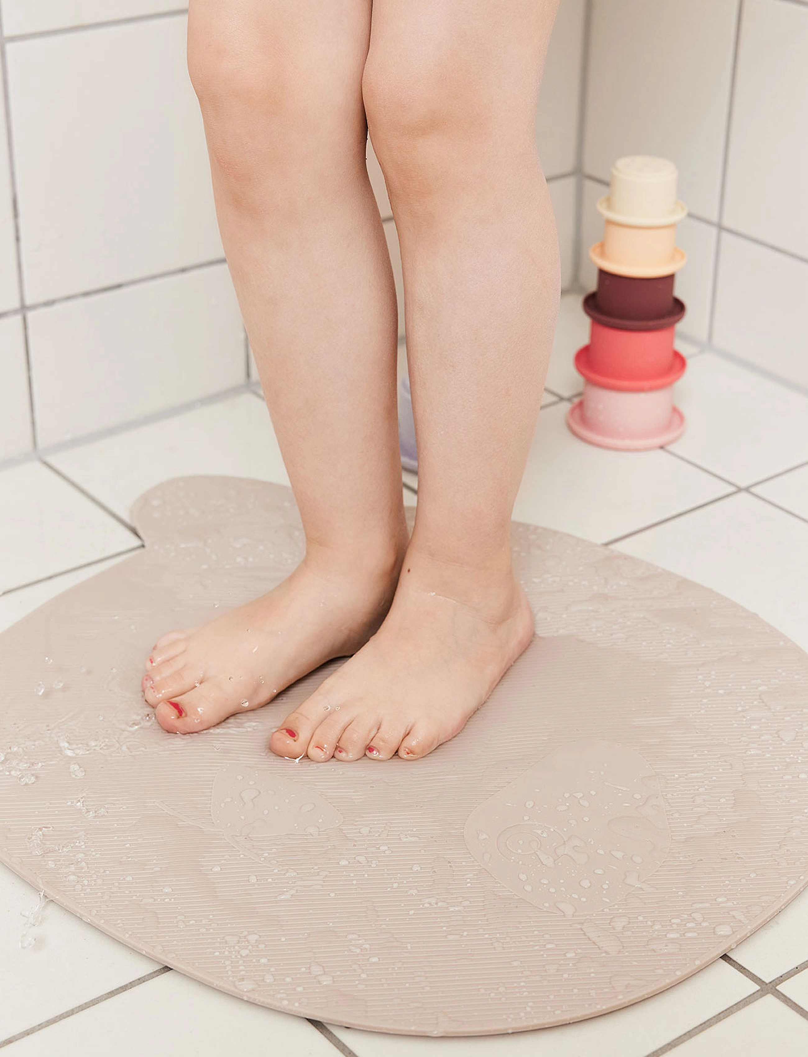 OYOY MINI - Bath Mat Ling Ling Panda - najniższe ceny - light rubber - 2