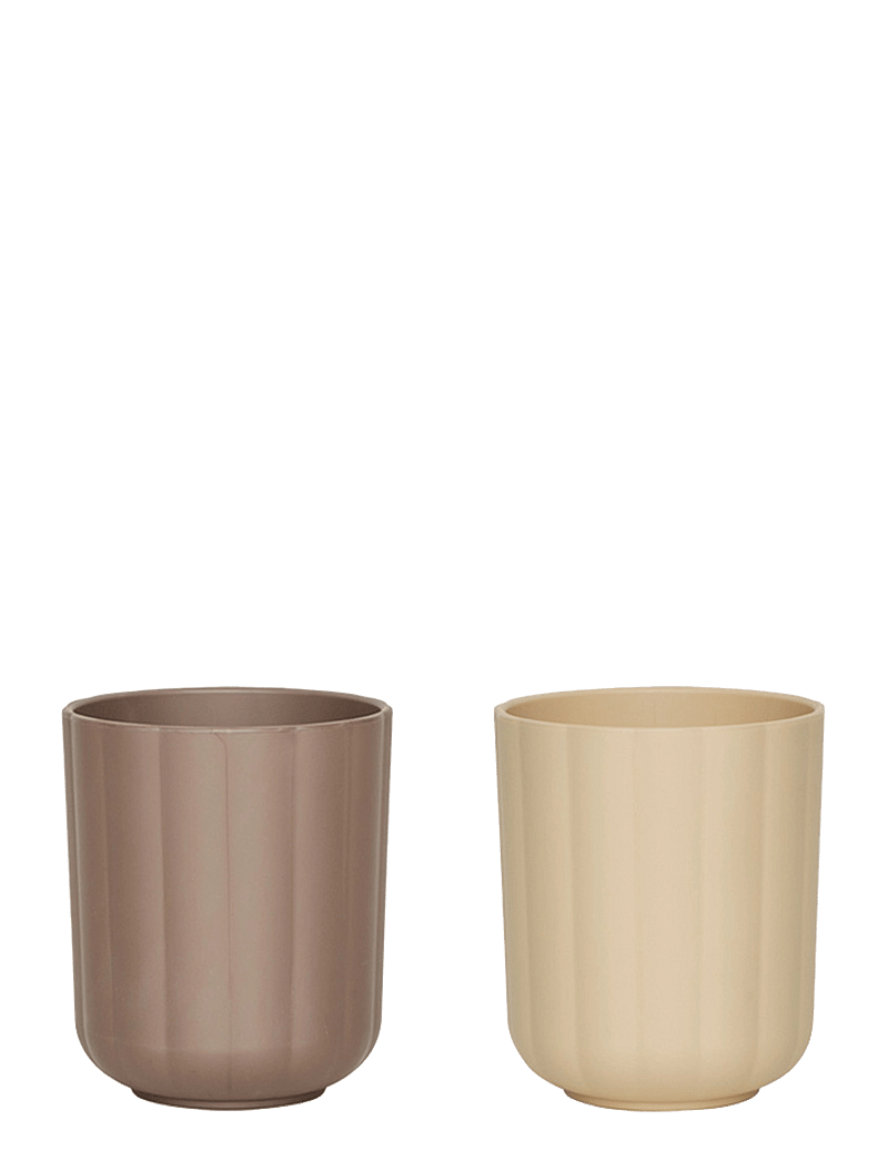 OYOY MINI - Pullo Cup - Pack of 2 - krus & kopper - taupe / vanilla - 0