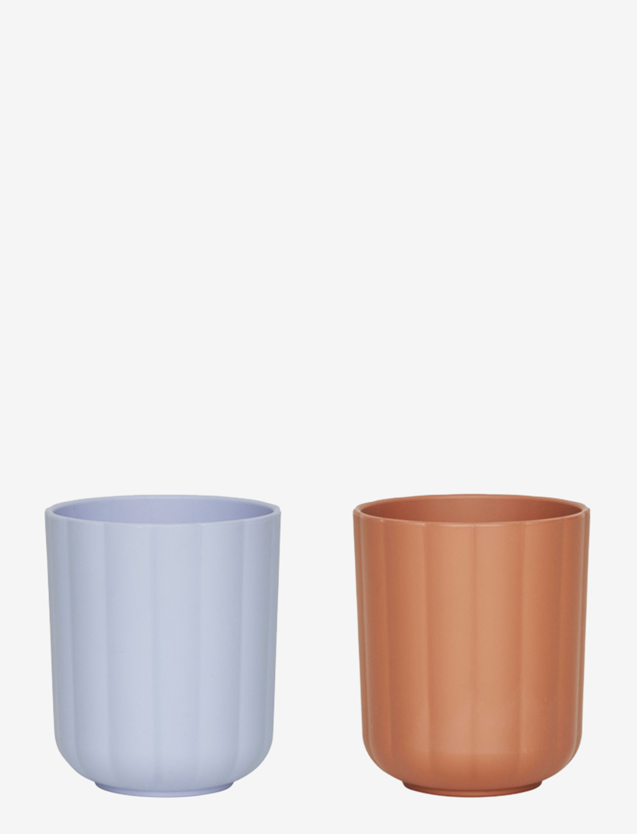 OYOY MINI - Pullo Cup - Pack of 2 - tassid ja kruusid - caramel / ice blue - 1