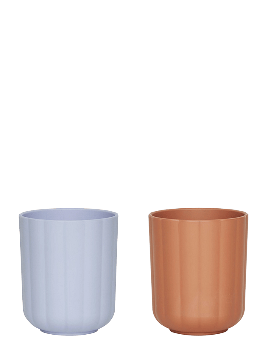 OYOY MINI - Pullo Cup - Pack of 2 - madalaimad hinnad - caramel / ice blue - 0