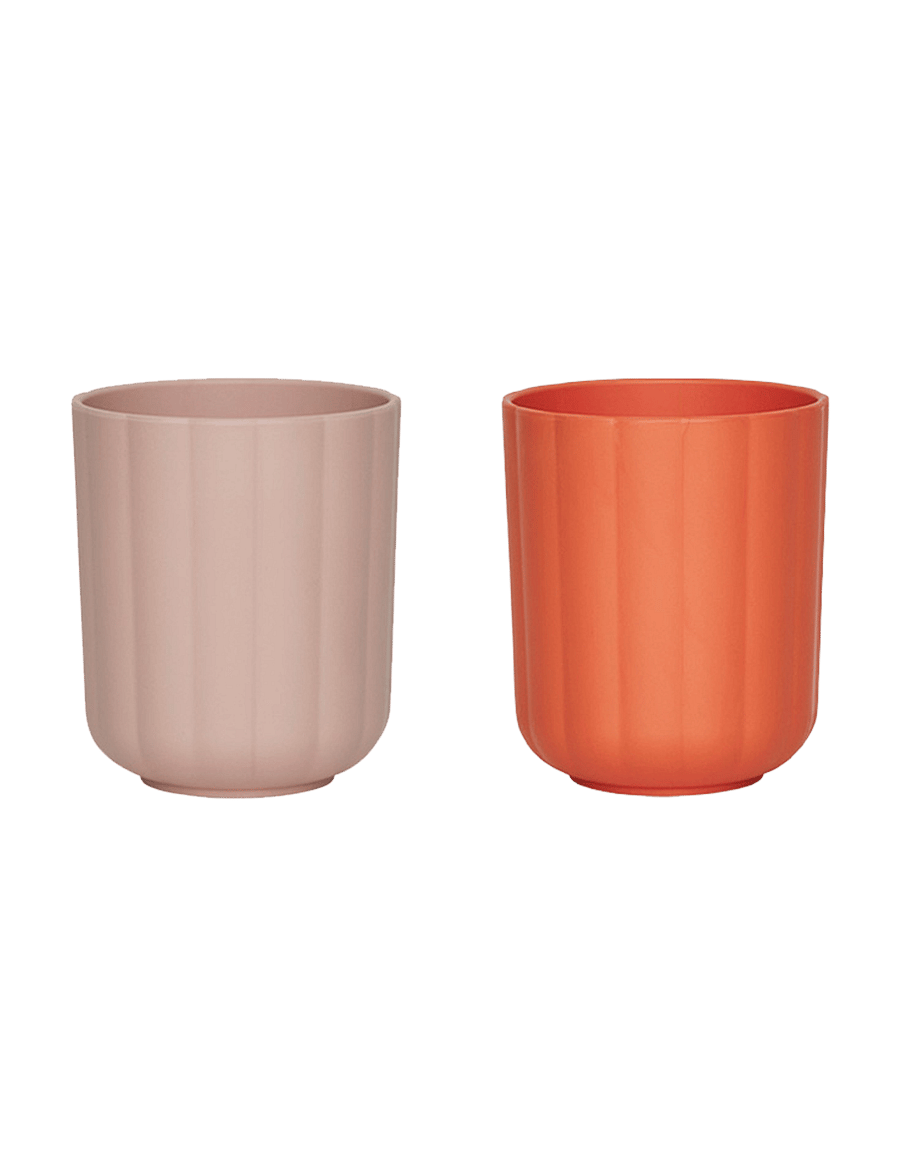 OYOY MINI - Pullo Cup - Pack of 2 - madalaimad hinnad - rose / apricot - 0