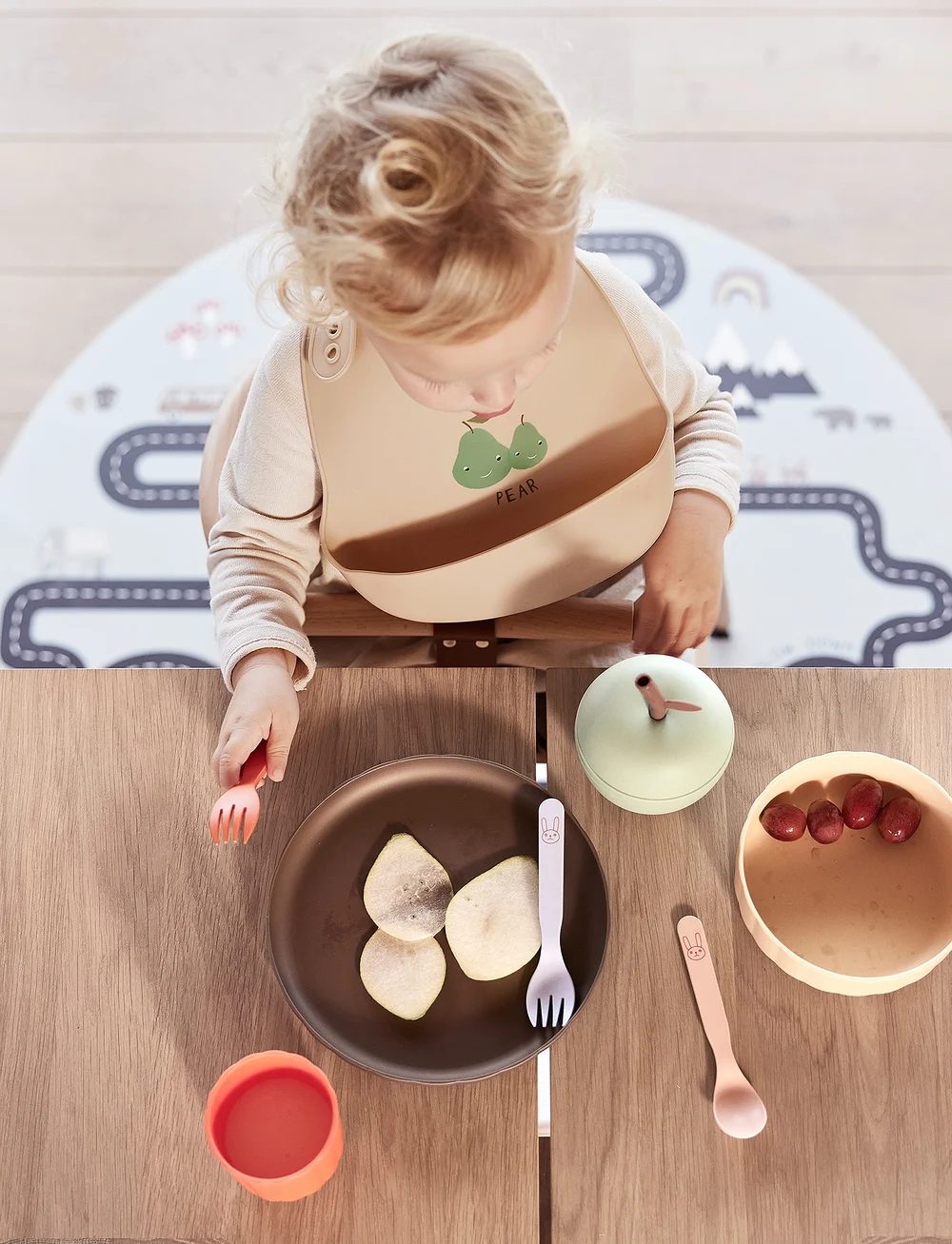 OYOY MINI - Pullo Cup - Pack of 2 - tassen & becher - rose / apricot - 0