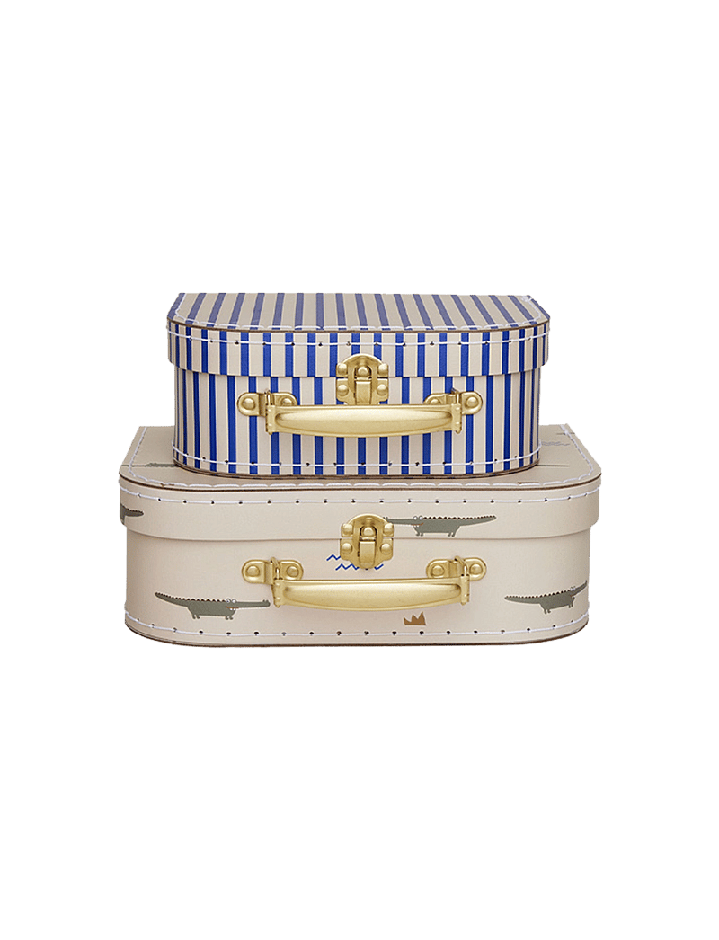 OYOY MINI - Mini Suitcase - Set of 2 - aufbewahrungskörbe - beige - 0