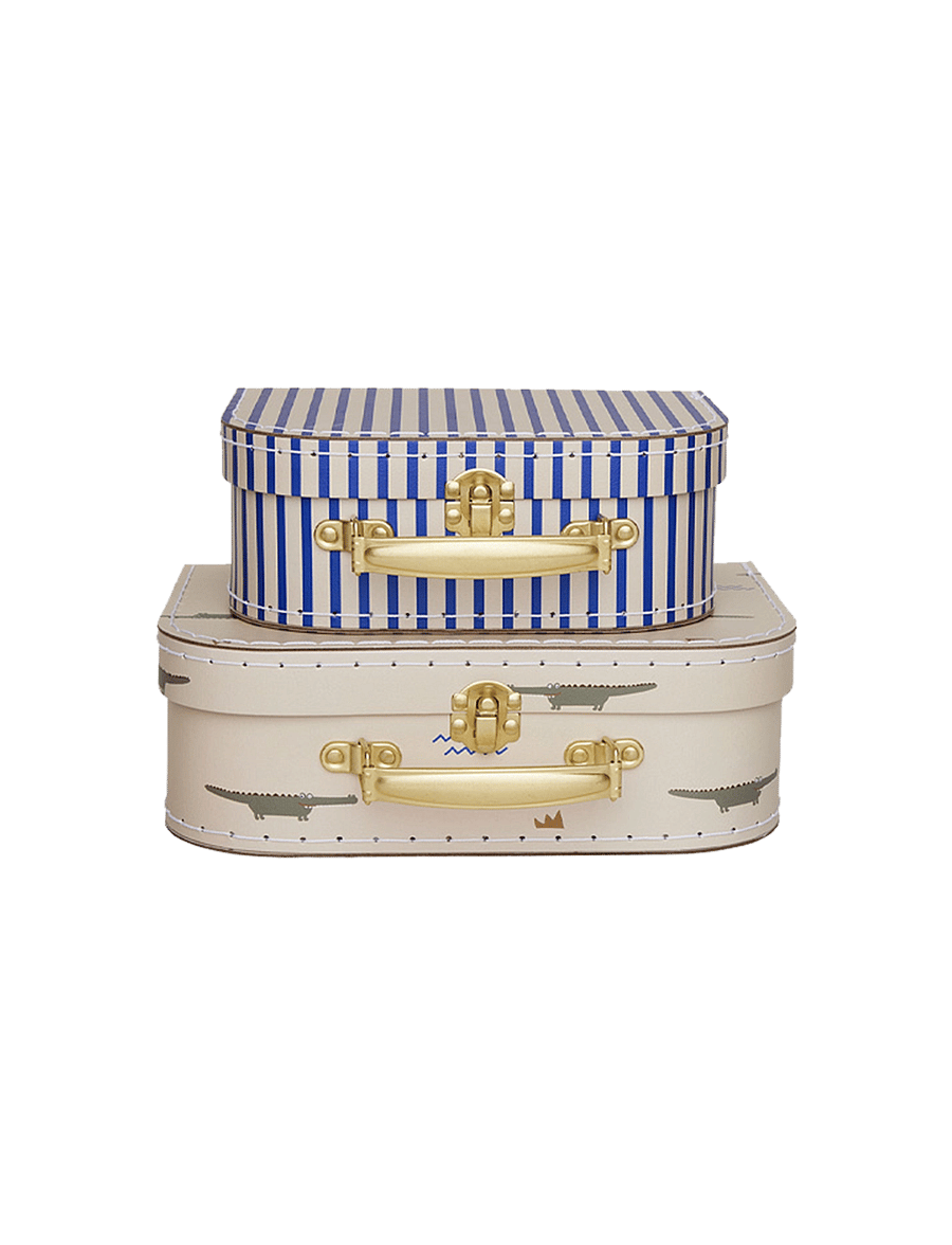 OYOY MINI - Mini Suitcase - Set of 2 - aufbewahrungskörbe - beige - 1