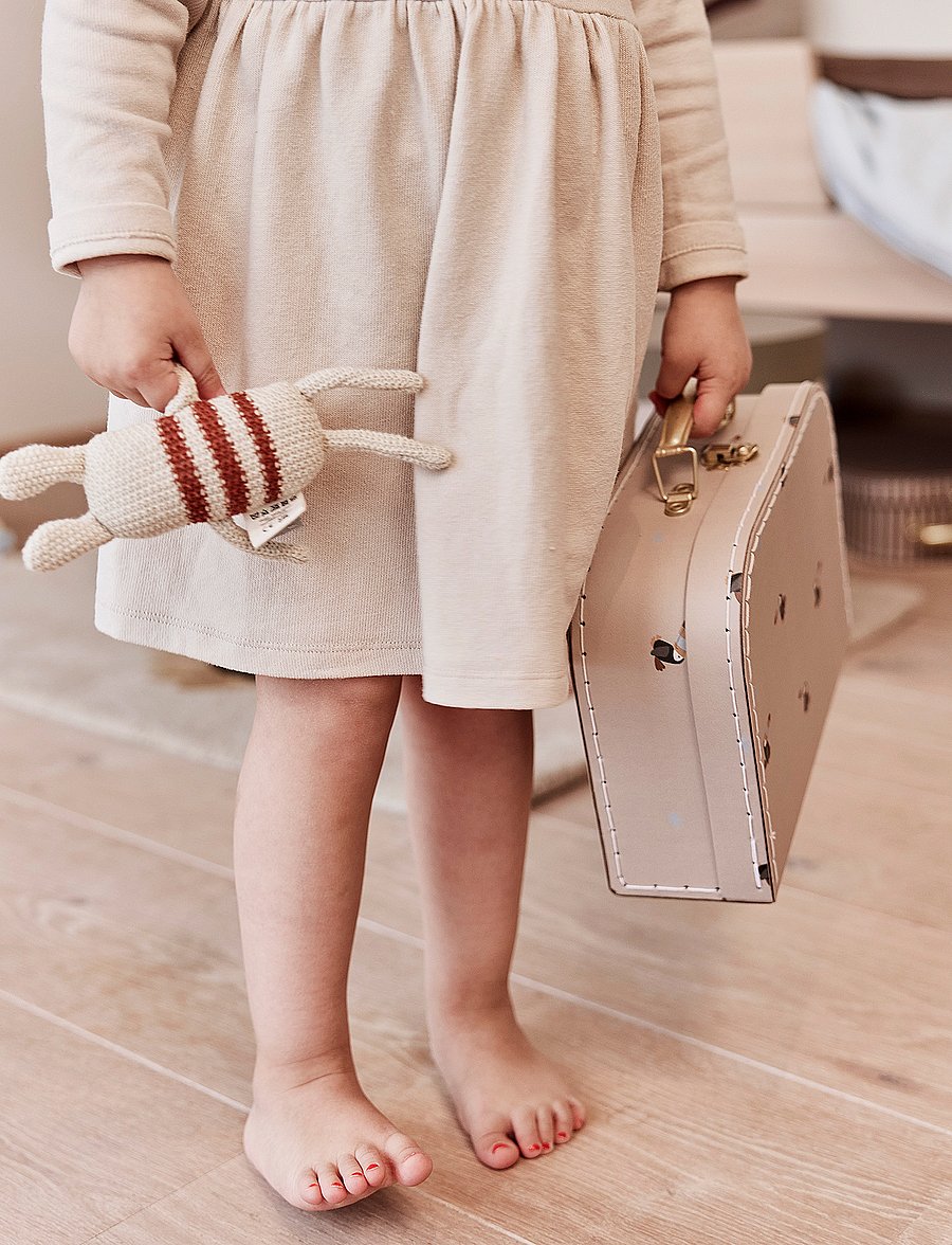 OYOY MINI - Mini Suitcase - Set of 2 - aufbewahrungskörbe - beige - 0