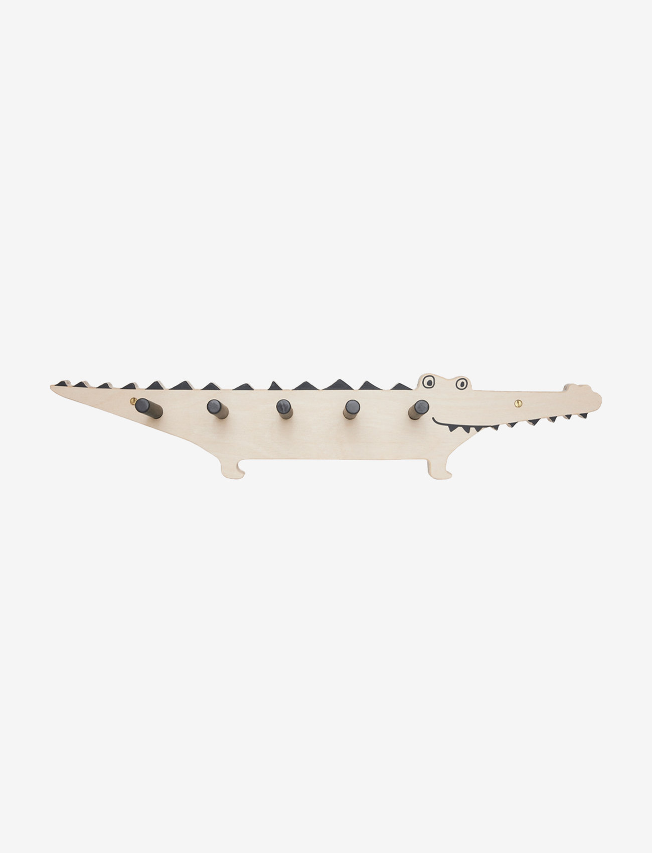 OYOY MINI - Crocodile Coat Rack - knager & bøjler - nature - 1