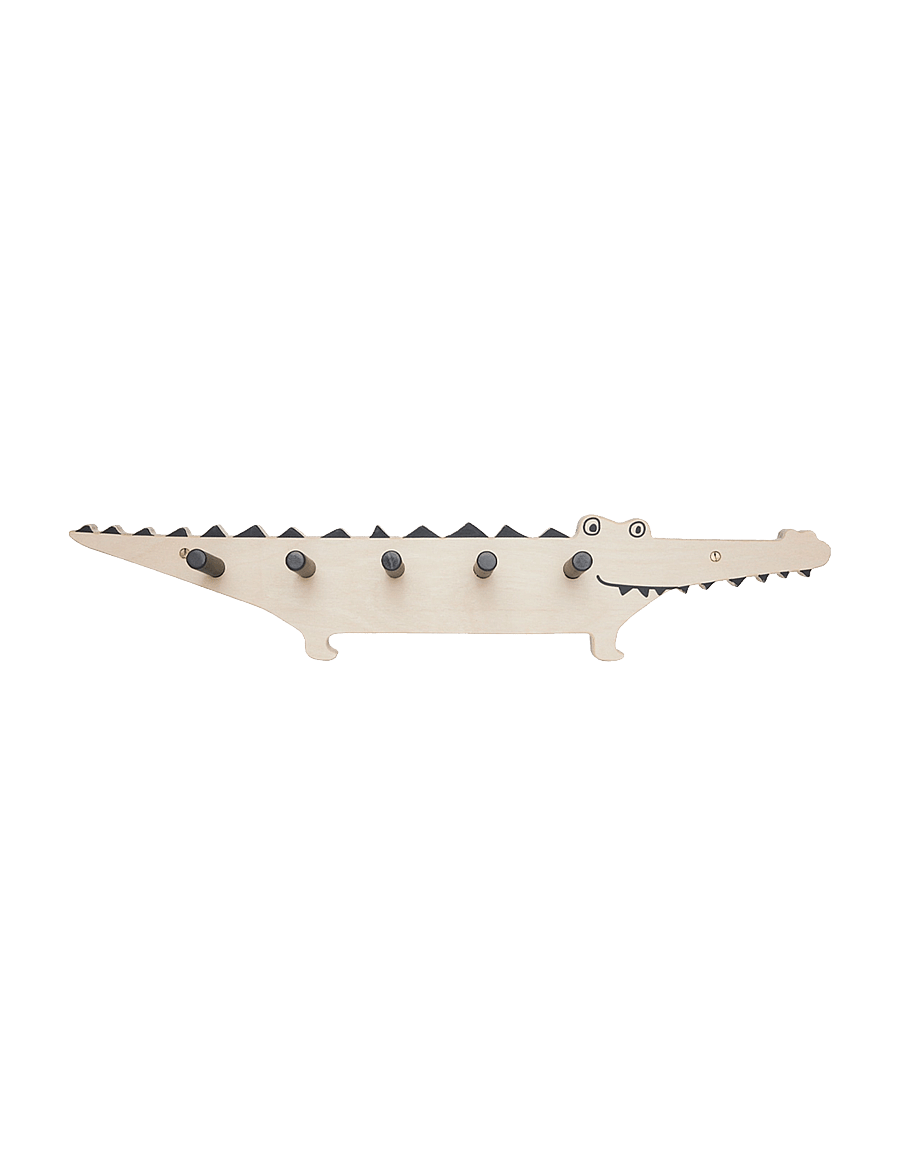 OYOY MINI - Crocodile Coat Rack - storage - nature - 0